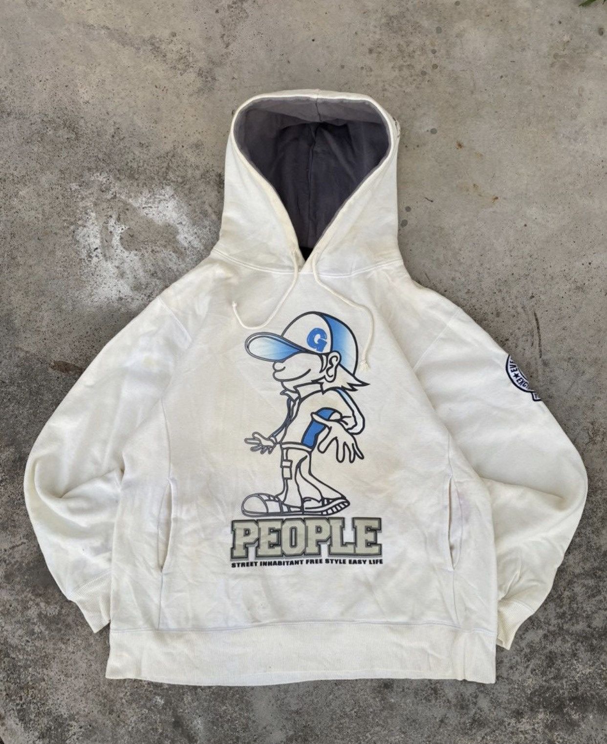 Ecko Unltd. Vintage Y2K Jnco Styled Heavyweight Hoodie Size US L / EU 52-54 / 3 - 1 Thumbnail