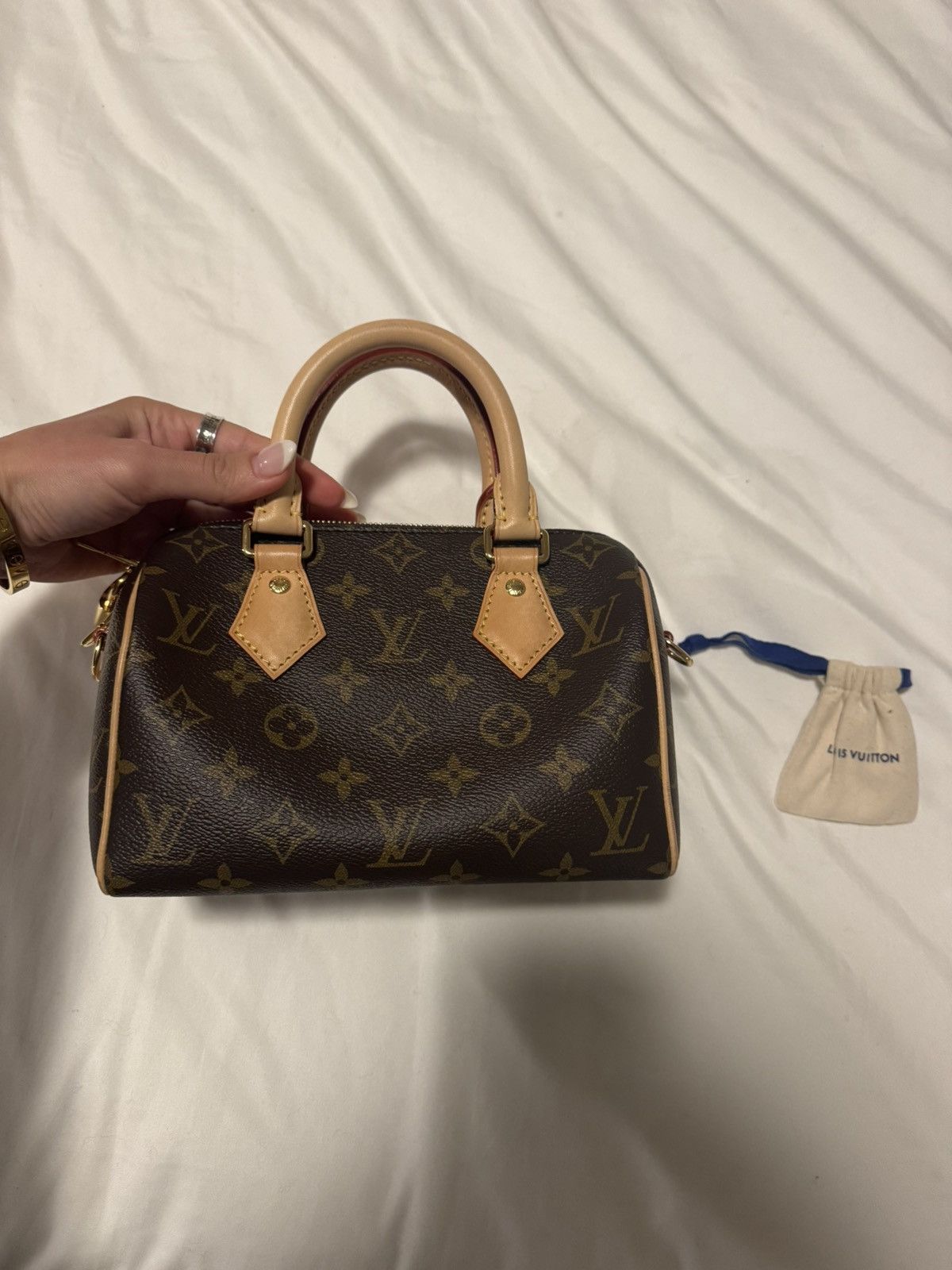 Louis Vuitton Speedy 20 - like new condition, used once, original tag+bags Size ONE SIZE - 2 Thumbnail
