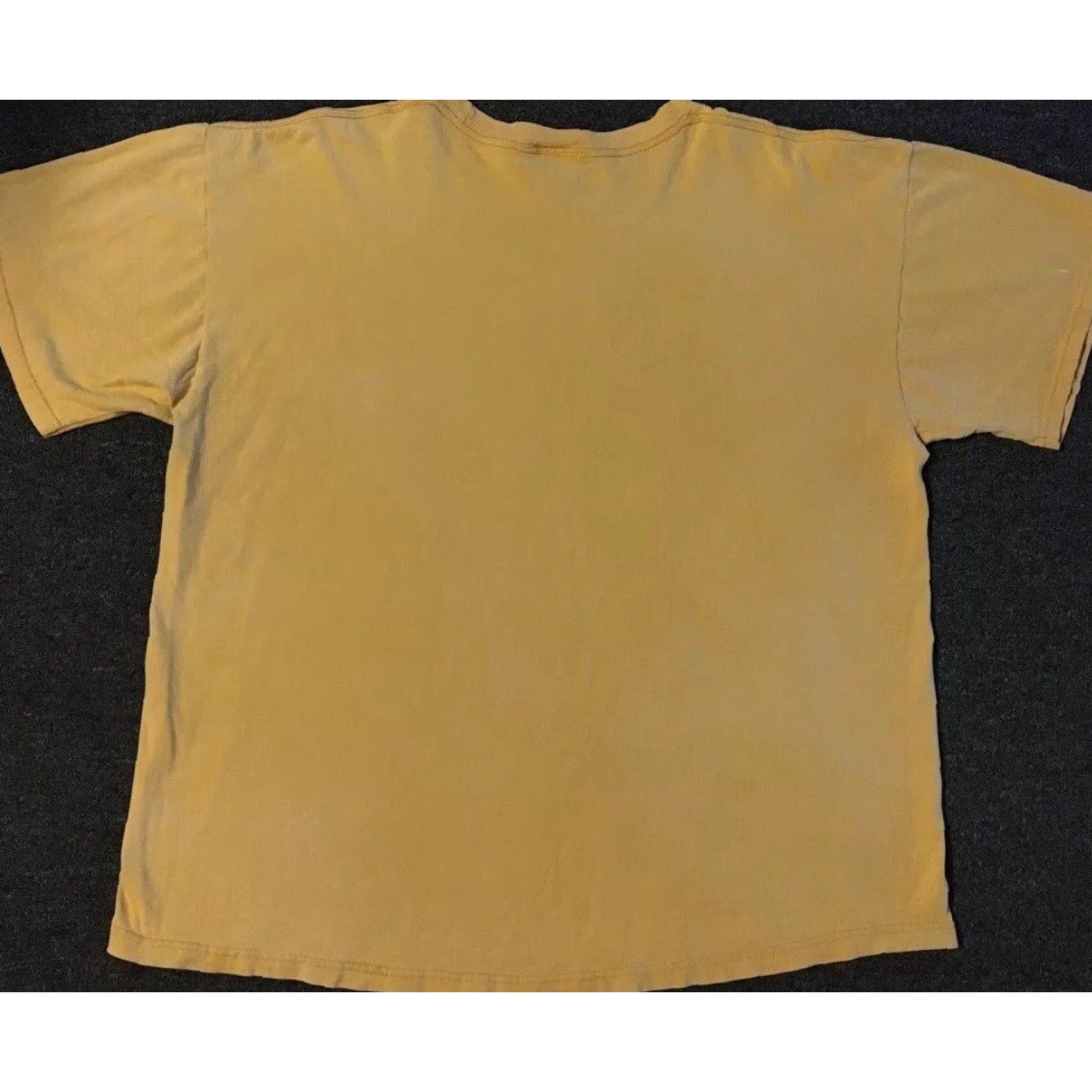 Nickelodeon VINTAGE SpongeBob Shirt XL Yellow 90s Distressed Promo Graphic Tee Mens Cartoon Nickelodeon Grunge Patrick Rugrats Hey Arnold Rockos Modern Life Size US XL / EU 56 / 4 - 2 Thumbnail