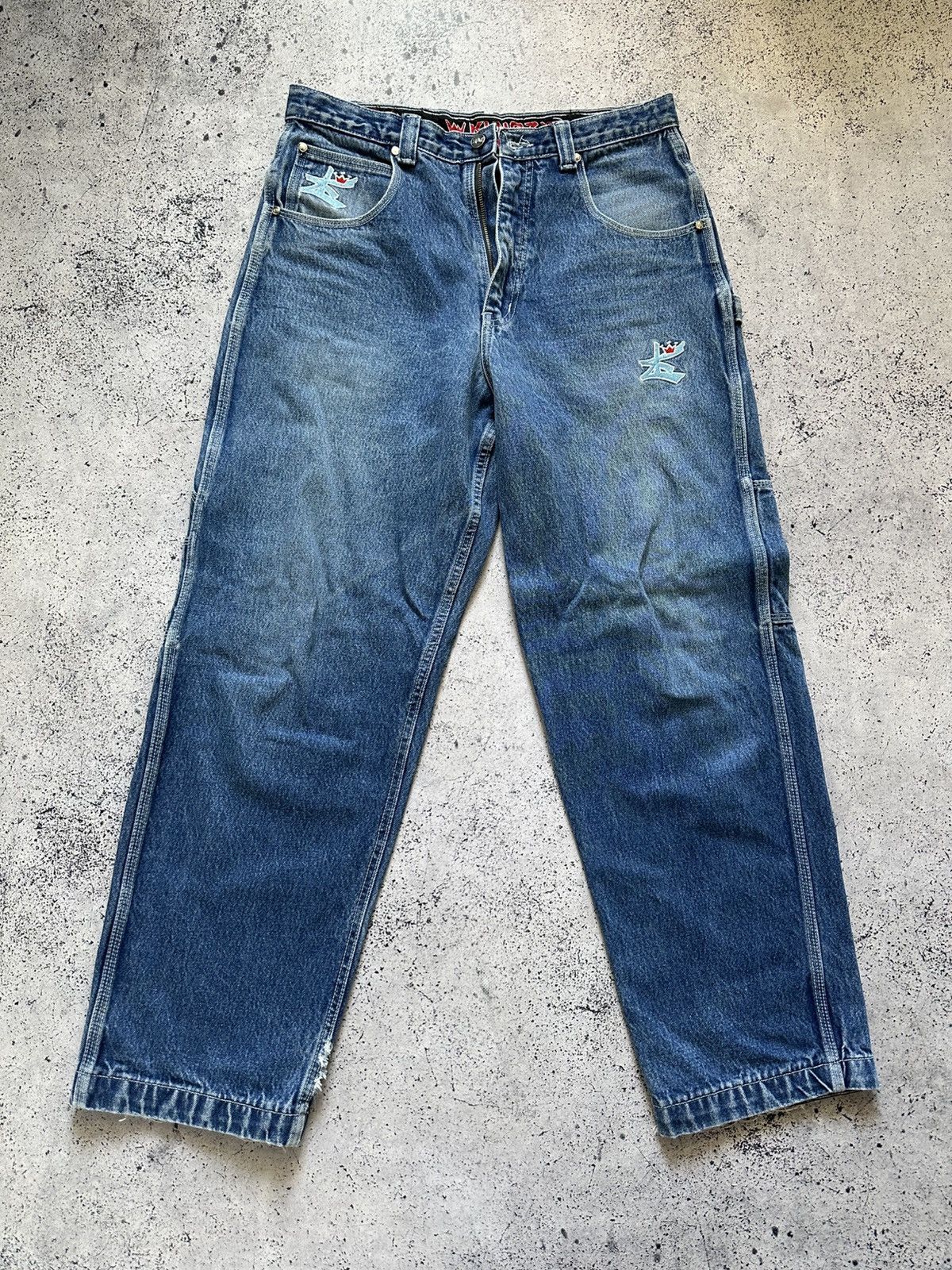 JNCO × Vintage Vintage Kingz Urban Gear Jeans Denim Baggy Fit Rap Y2K USA Size US 34 / EU 50 - 5 Thumbnail