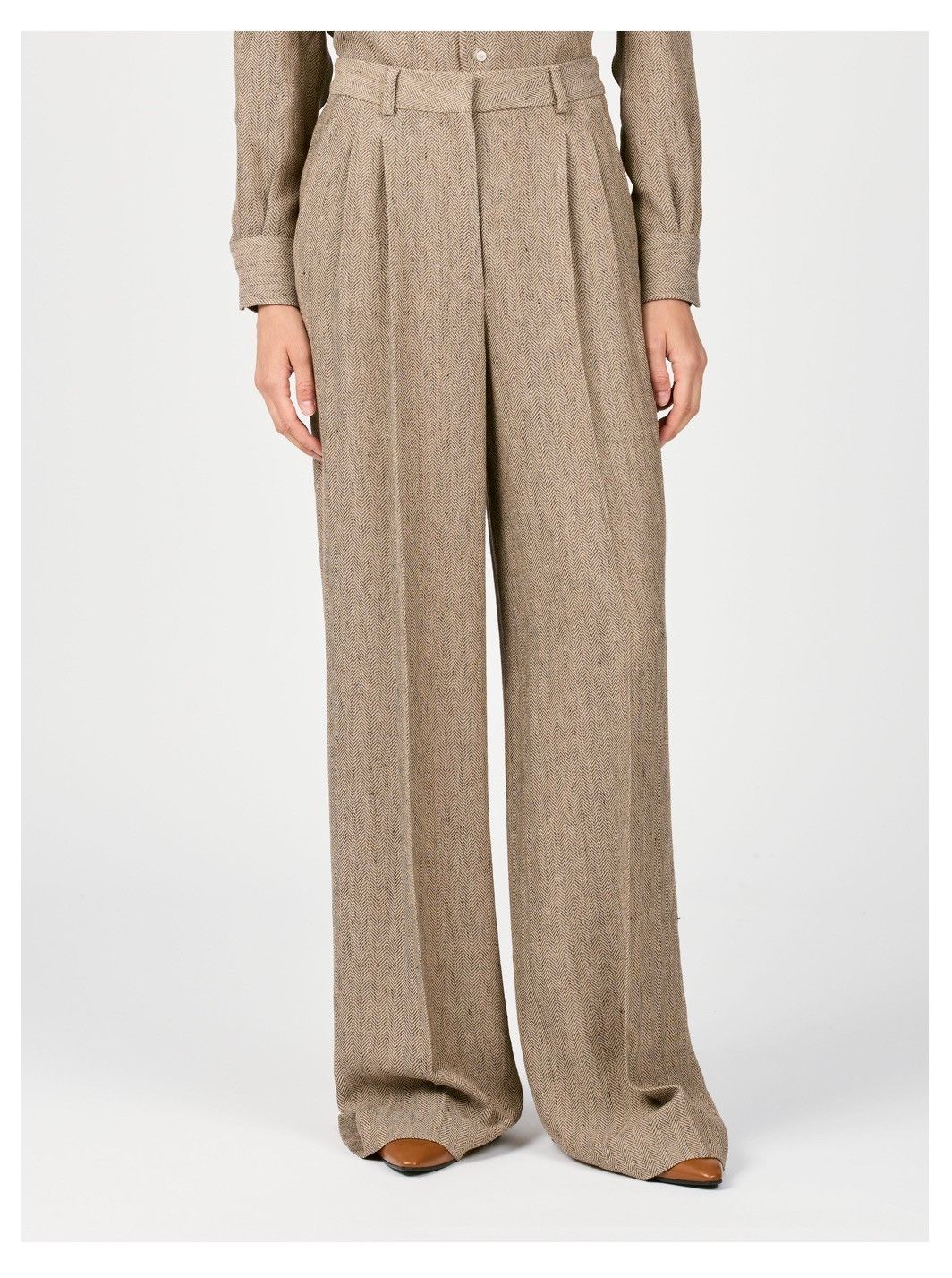 Loro Piana o1srvl11e0526 FAP3875 Nyack Pant in Beige Size 25" / US 0 / IT 36 - 5 Thumbnail