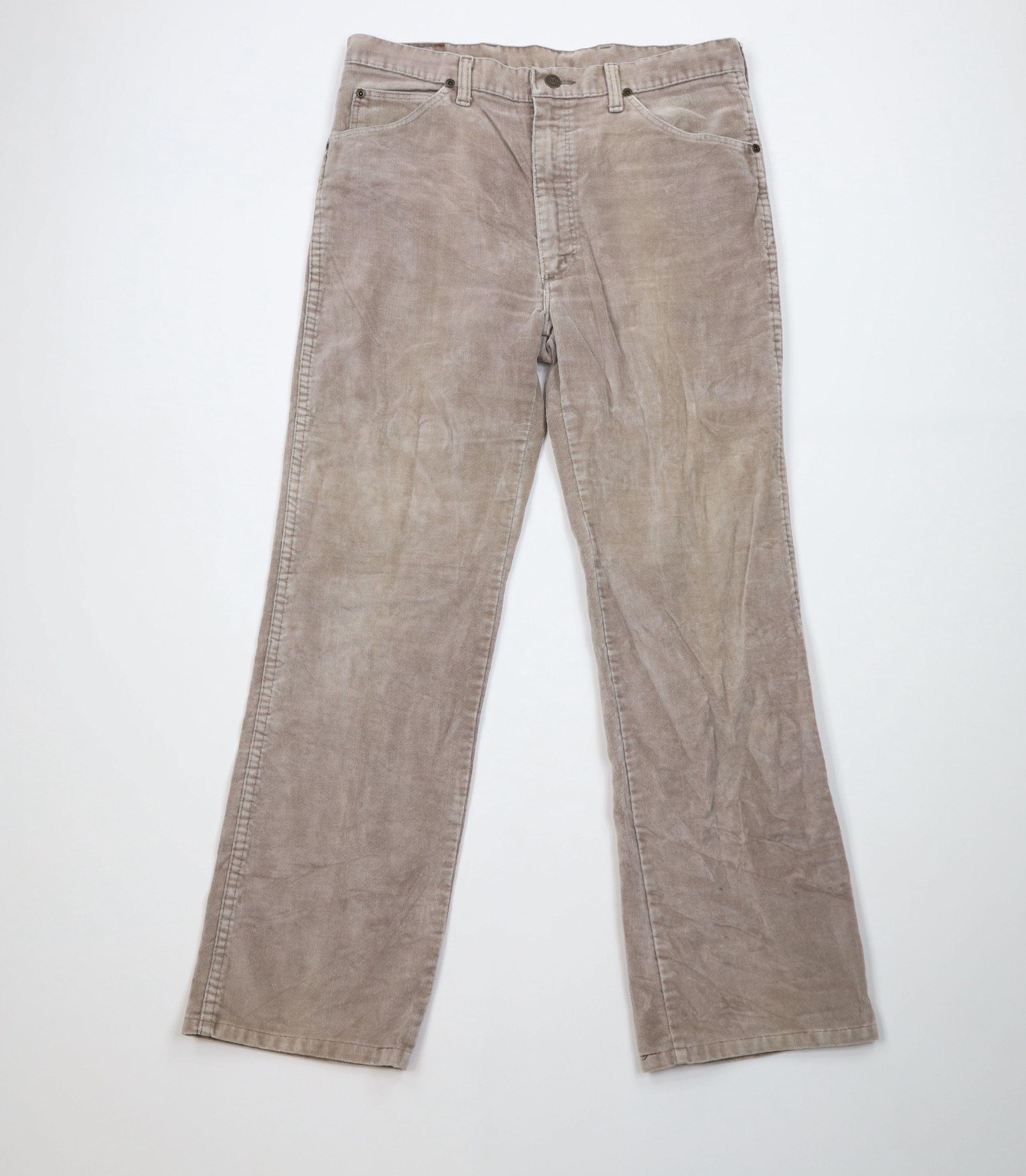 Vintage Vintage 70s Streetwear Cloth Wide Leg Chino Pants USA Size US 34 / EU 50 - 1 Thumbnail