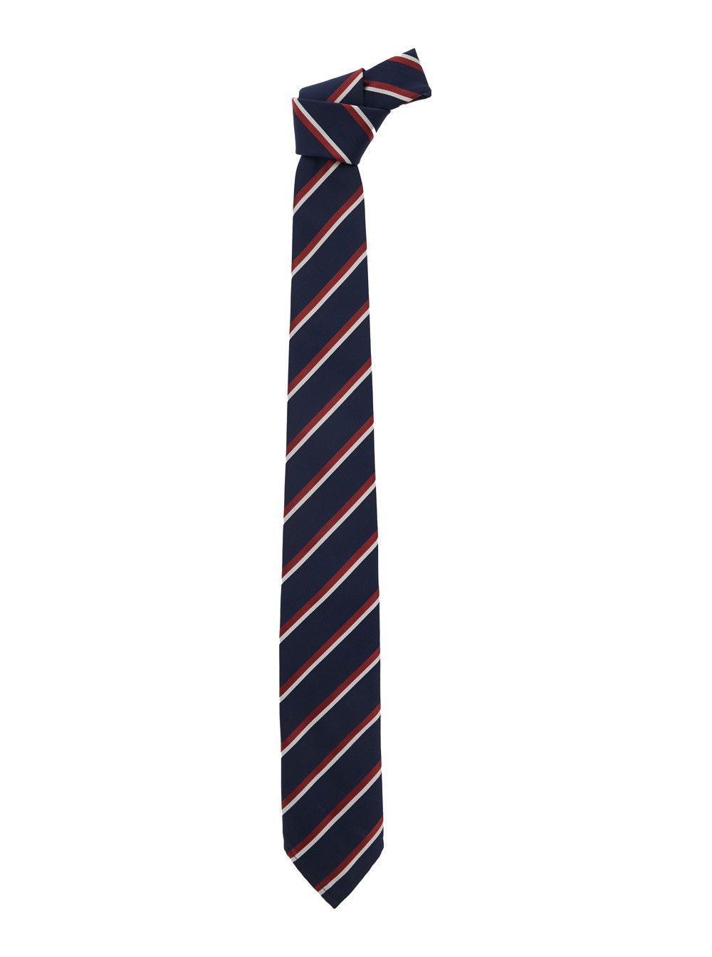 Dsquared2 Blue Tie with All-Over Striped Motif for Men Size ONE SIZE - 1 Thumbnail