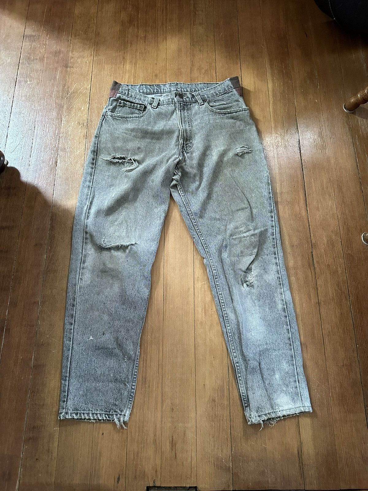 Levi's × Vintage Levi’s vintage distressed jeans Size US 33 - 1 Thumbnail