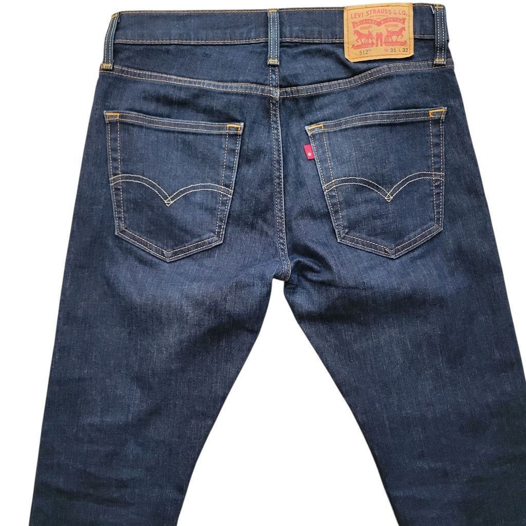 Levi's Levi's 512 Jeans Men's Size 31/32 Excellent Condition Size US 31 - 5 Thumbnail
