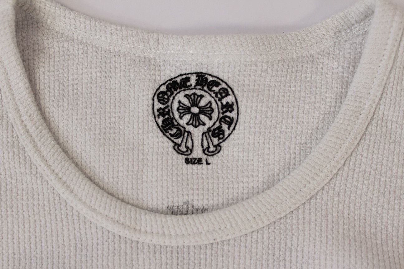 Chrome Hearts Vintage Chrome Hearts Floral Thermal Size US L / EU 52-54 / 3 - 24 Thumbnail