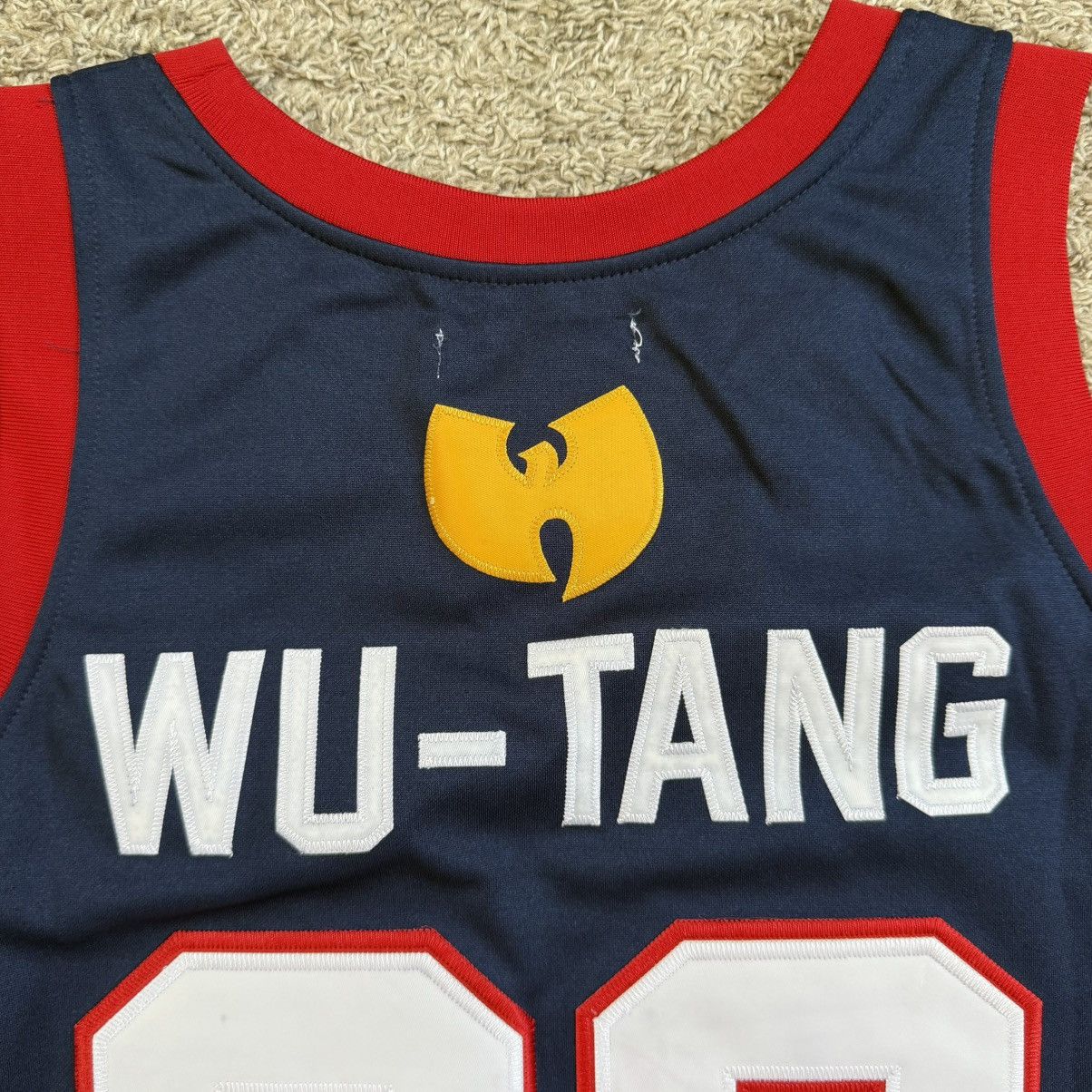Wu-Tang Clan 🔴Wu-Tang Jersey Size XL Basketball WuTang Globe Rza Gza Size US XL / EU 56 / 4 - 10 Thumbnail