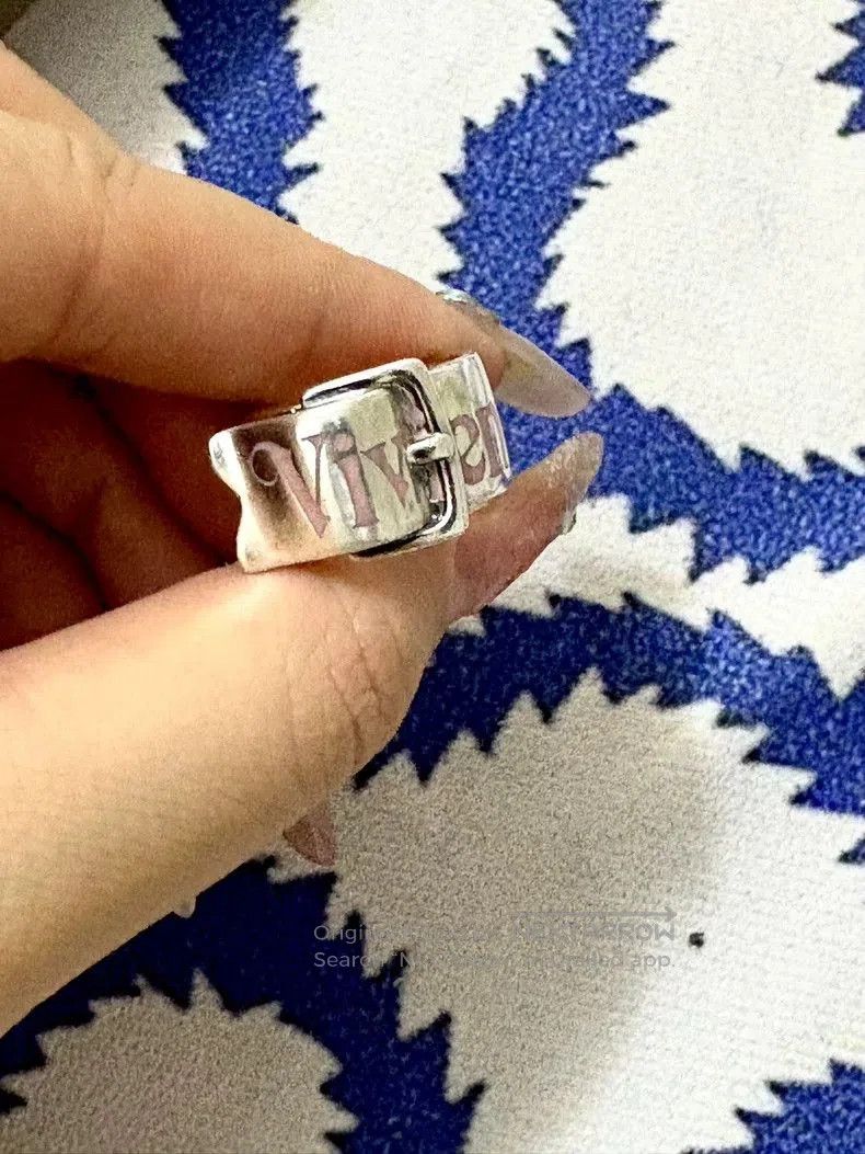 Vivienne Westwood Vivienne Westwood Vintage Pink Belt Buckle Ring . Size ONE SIZE - 8 Thumbnail