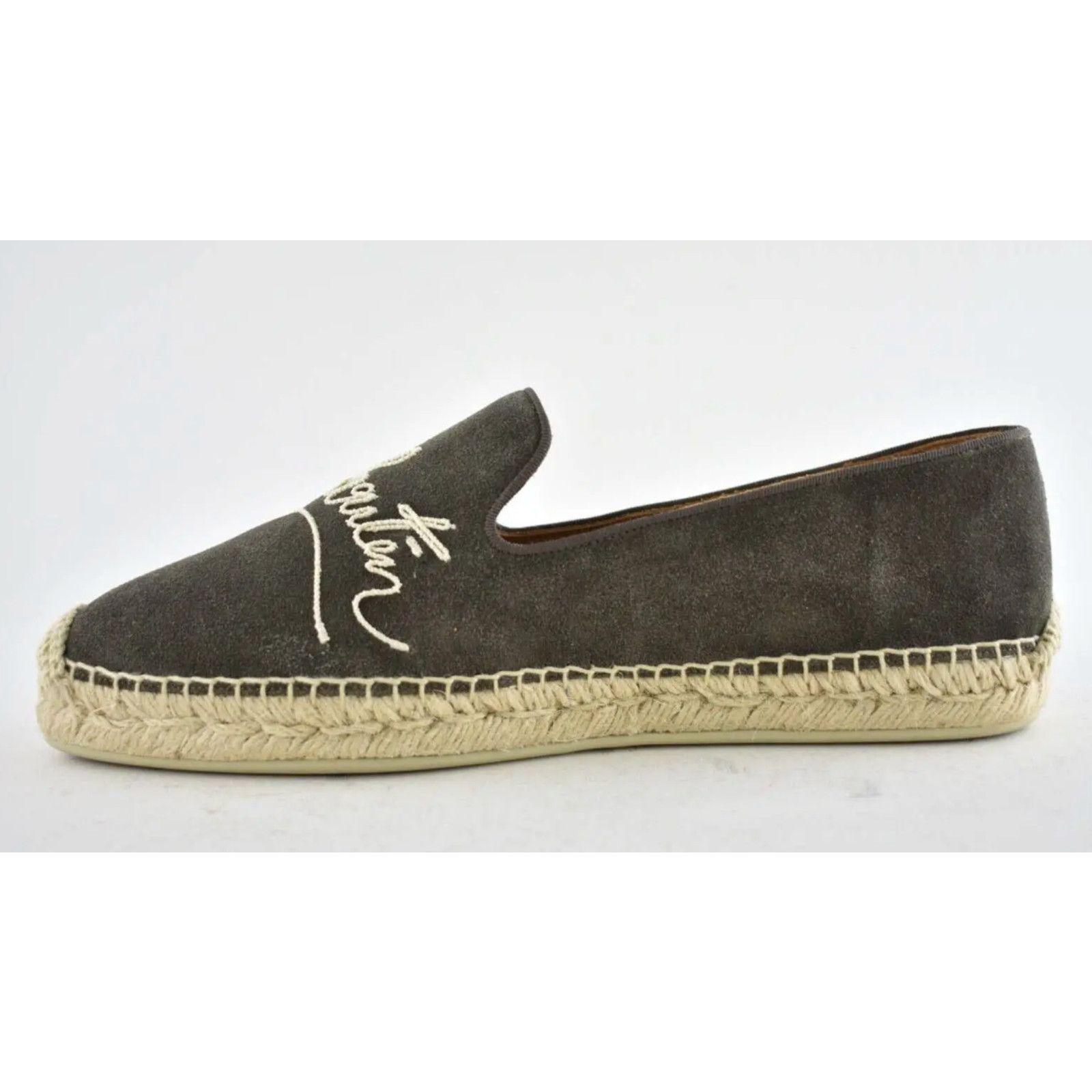 Christian Louboutin Christian Louboutin Mens Top Suede Brown Espadrille 42 9 Size US 9 / EU 42 - 9 Thumbnail