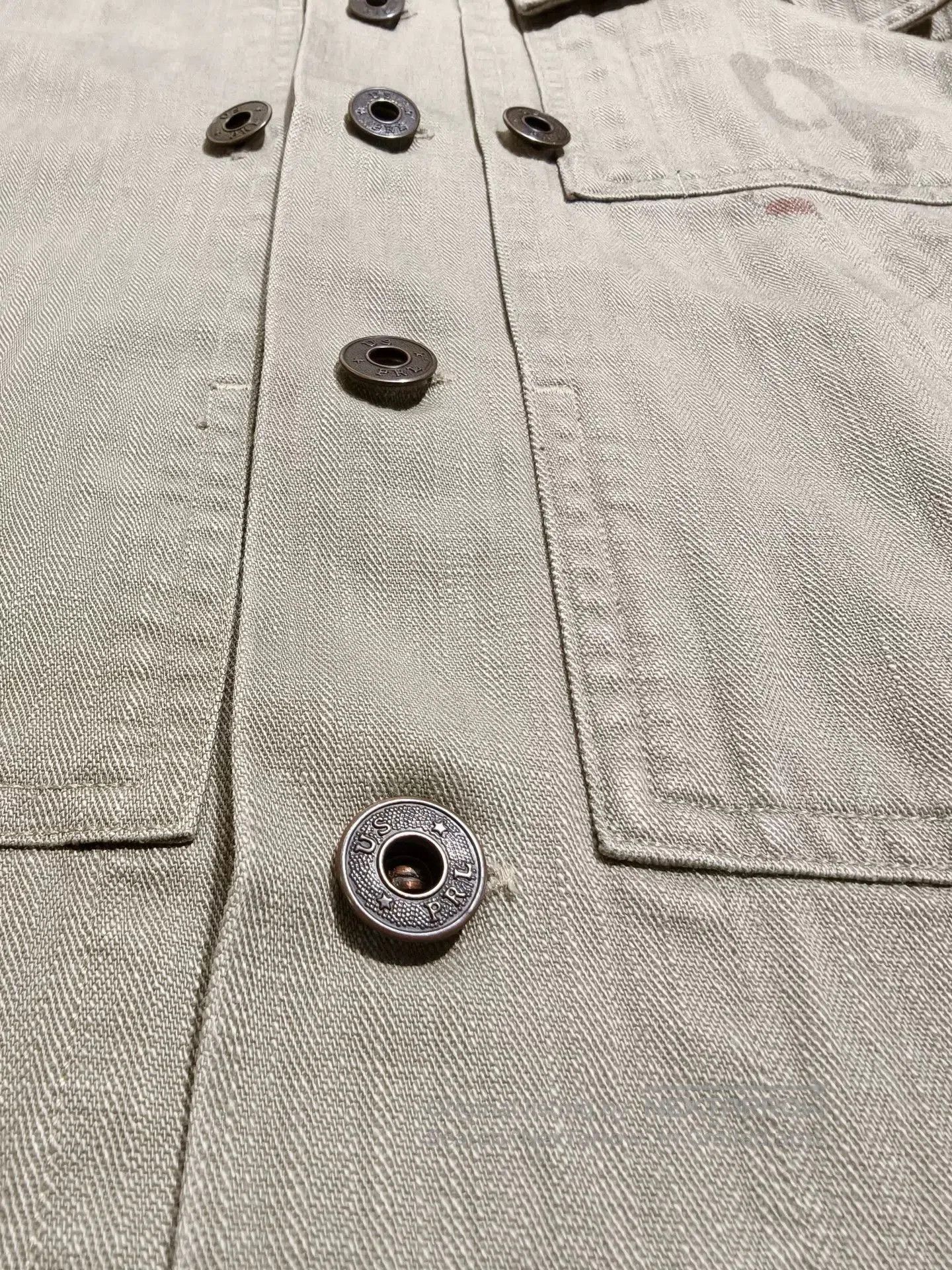 RRL Ralph Lauren Polo Ralph Lauren WWII USMC HBT P44 Jacket. Size US S / EU 44-46 / 1 - 6 Thumbnail