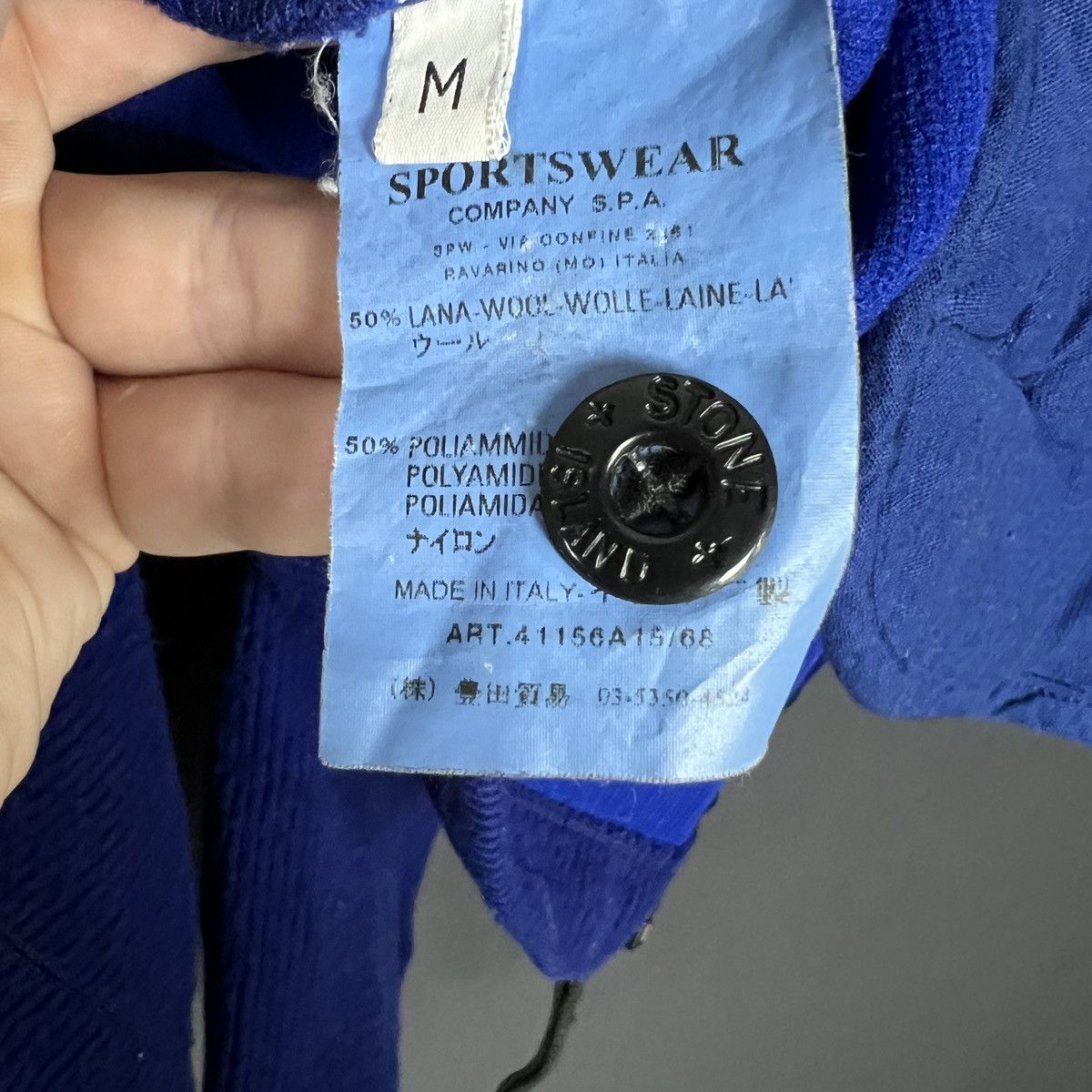 Vintage Vintage Stone Island archival rare men’s zip sweater size ML Size US M / EU 48-50 / 2 - 19 Thumbnail