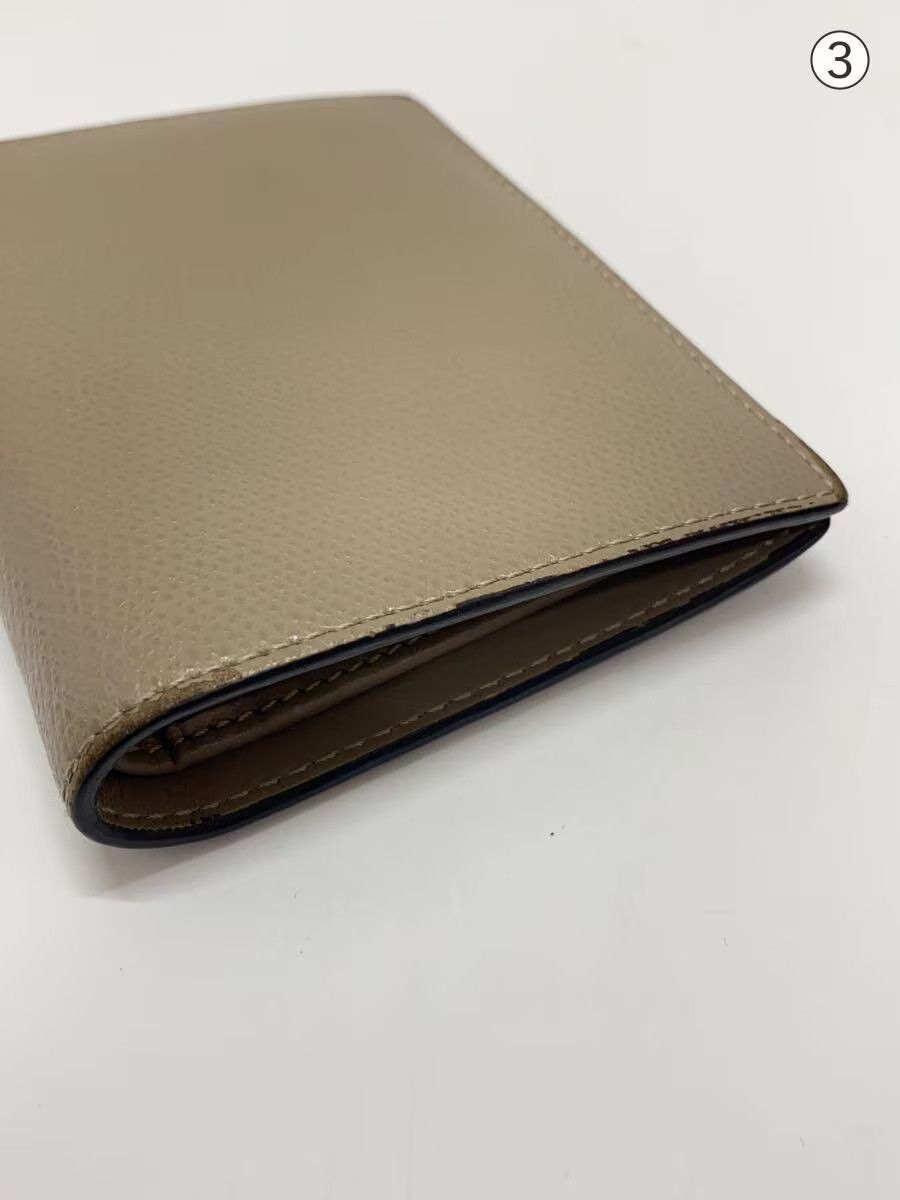 Fendi Fendi Leather Bi-Fold Wallet Grey Size ONE SIZE - 8 Thumbnail