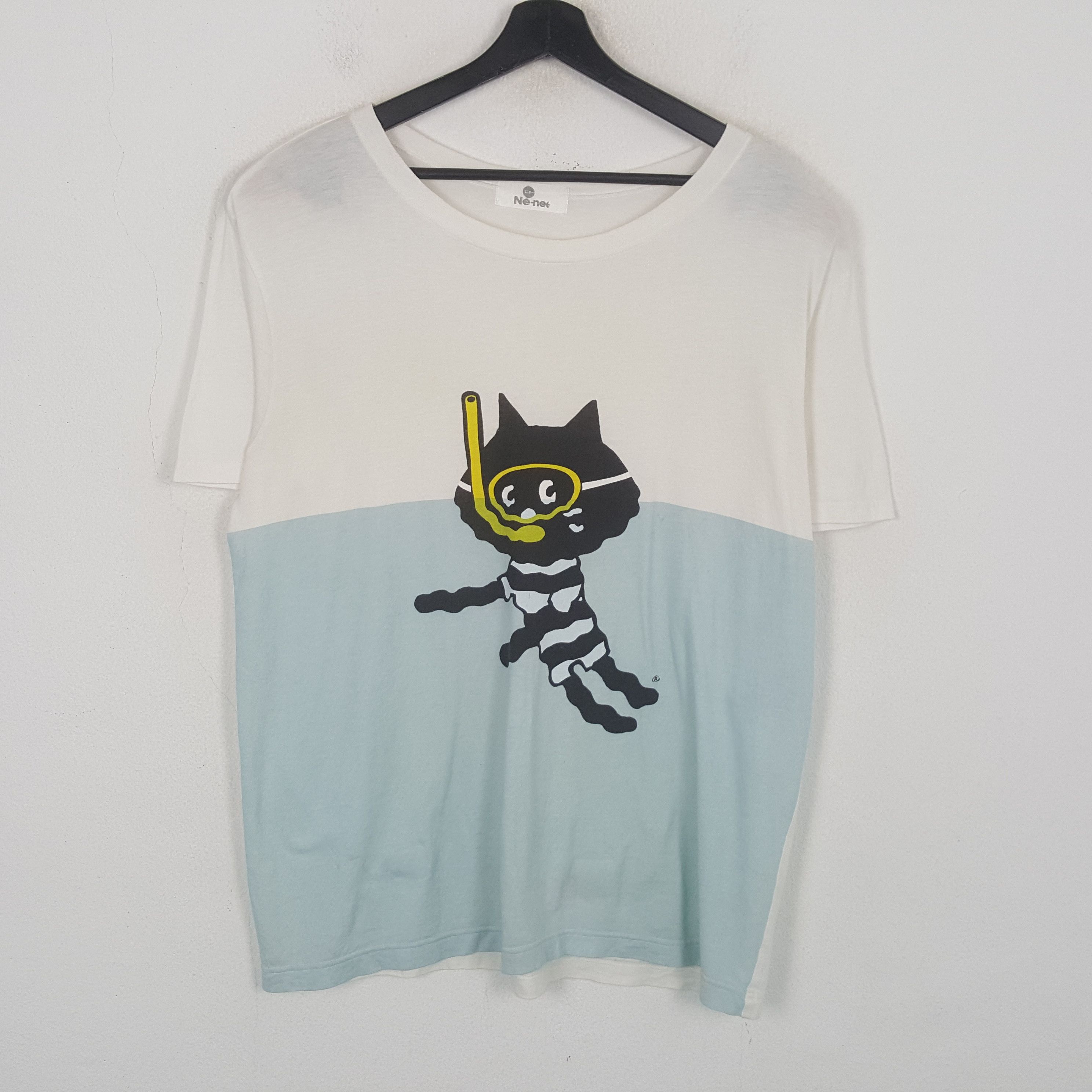 Ne-Net Ne-net by Issey Miyake Designer Tshirt C294N38 Size US L / EU 52-54 / 3 - 1 Thumbnail