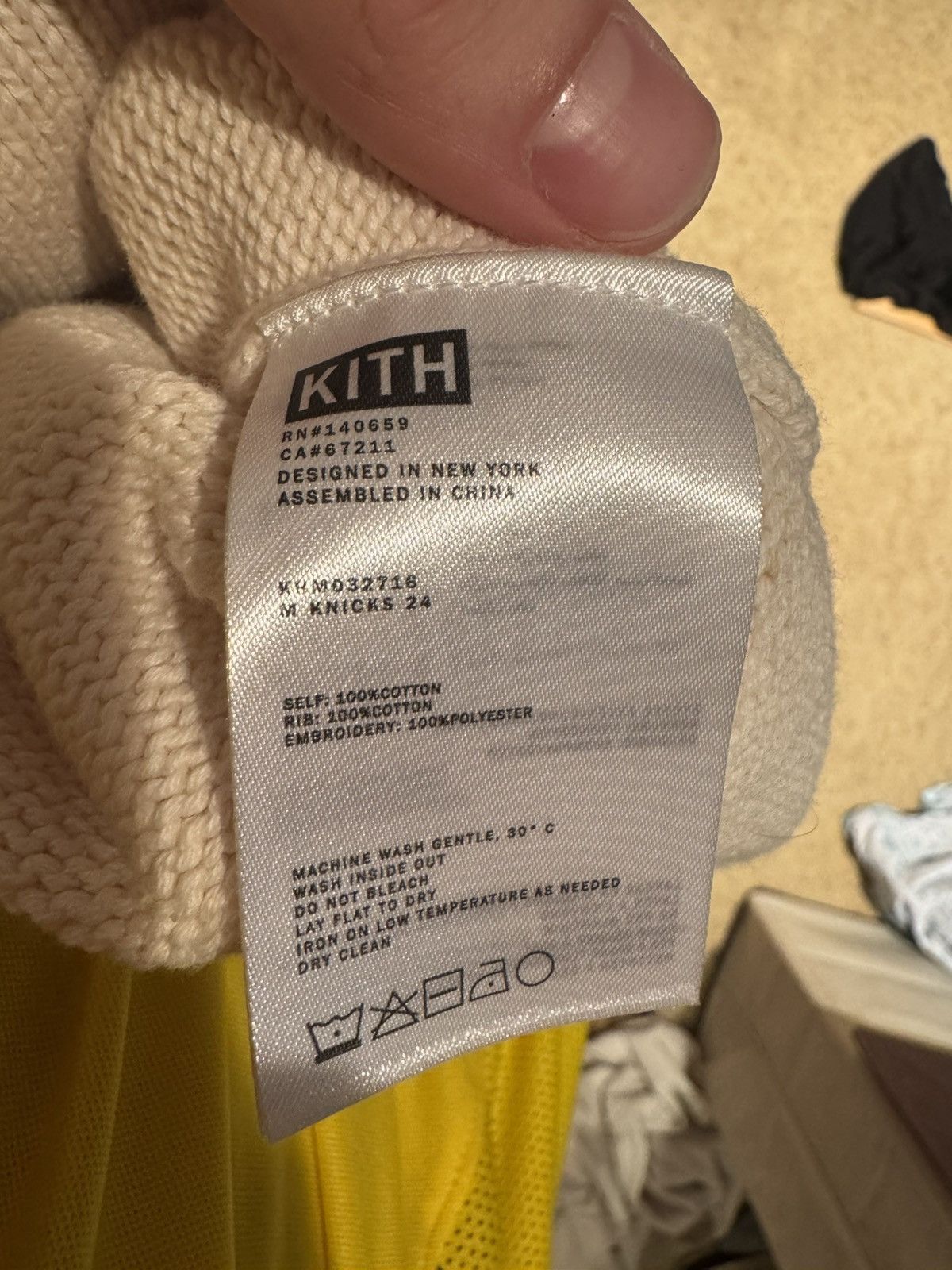 Kith × NBA Kith x NYK Knit Size US M / EU 48-50 / 2 - 3 Thumbnail