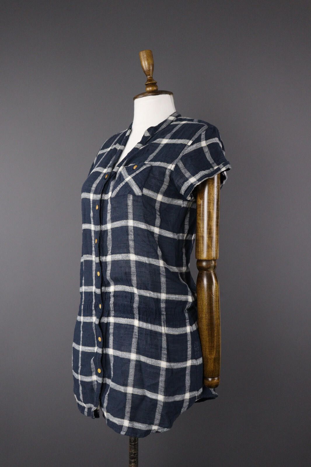 Woolrich Woolen Mills Ladies Woolrich Summer Check Tunic Mini Dress Size S Size S / US 4 / IT 40 - 4 Thumbnail