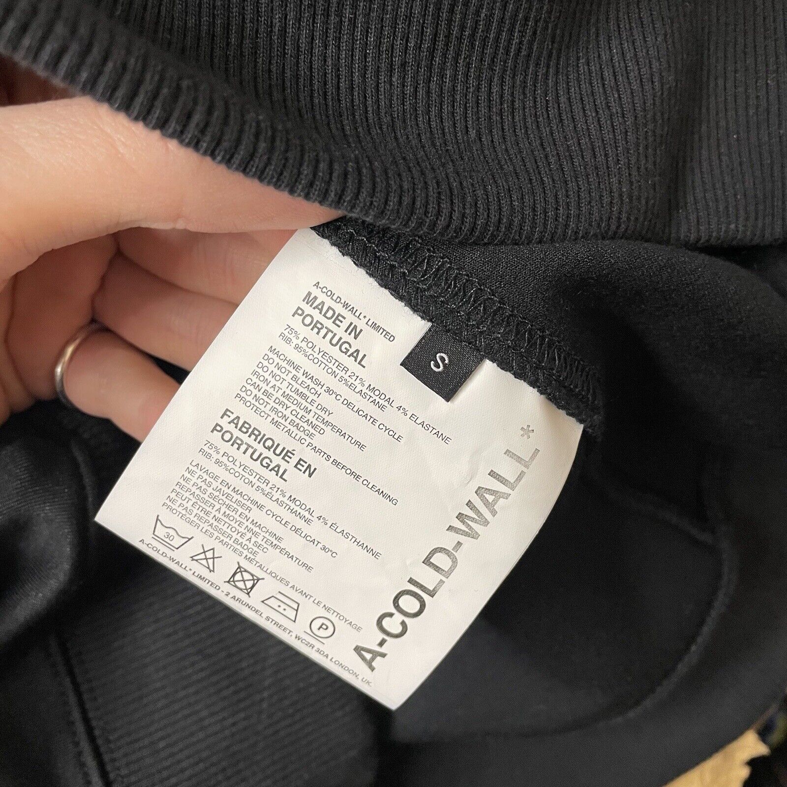 A-COLD-WALL* A-Cold-Wall Track Jacket Technical Jersey Tracksuit Black S Size US S / EU 44-46 / 1 - 10 Thumbnail