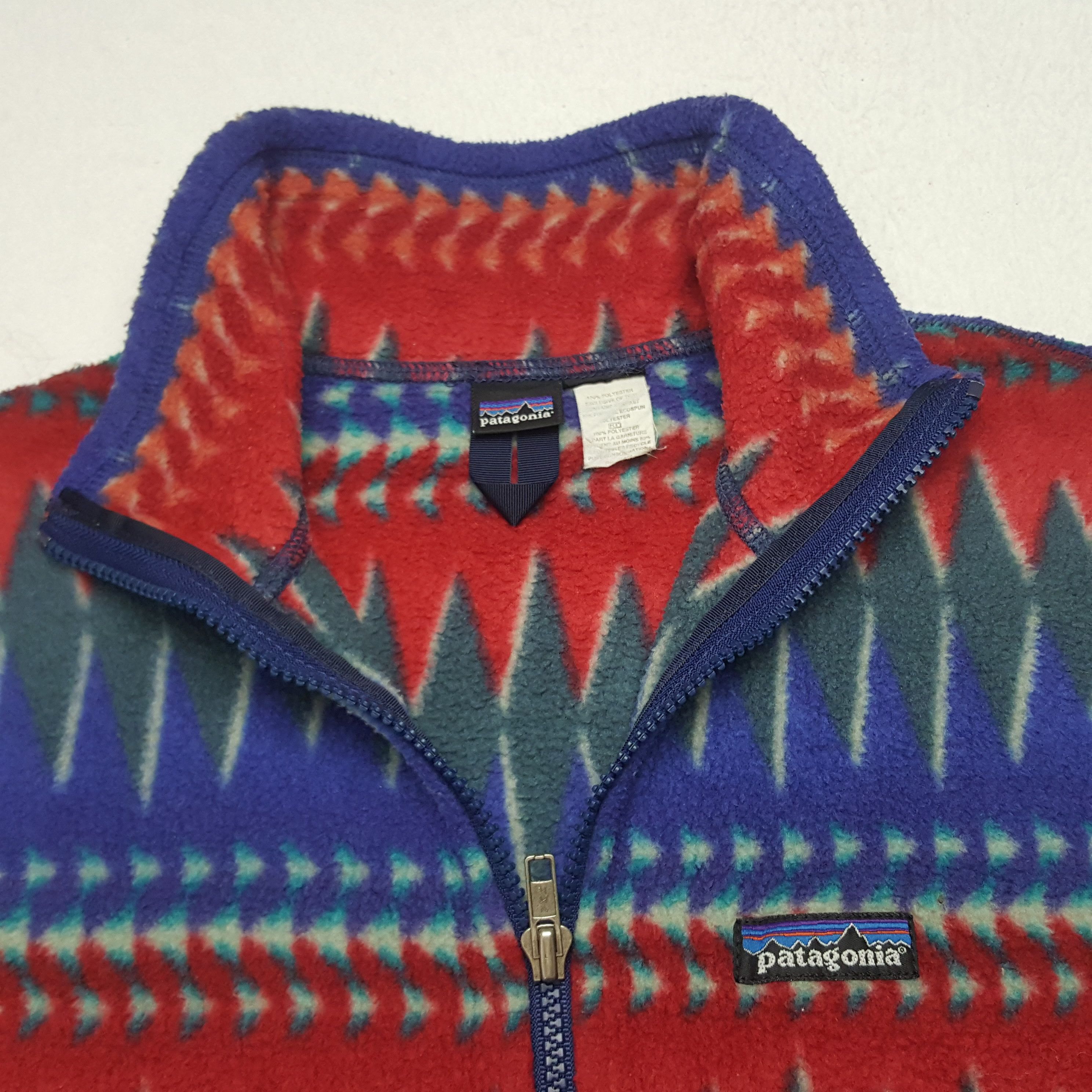Patagonia × Vintage Vintage Patagonia Sport Style Half Zipper Sweater Size US S / EU 44-46 / 1 - 4 Thumbnail