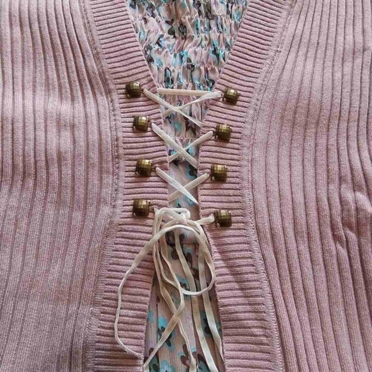 Other Baby pink cardigan sz M lolita cardigan neutral pink Size S / US 4 / IT 40 - 2 Thumbnail