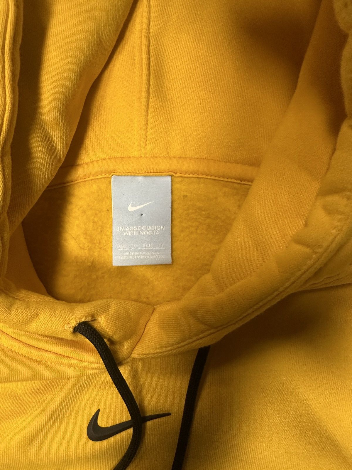 NOCTA × Nike Nike NOCTA Yellow Pullover Hoodie XS Size US XS / EU 42 / 0 - 3 Thumbnail