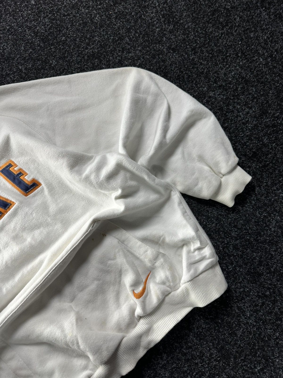 Nike × Vintage 🚨Nike Y2K White BOXY Hoodie RARE Vintage Skategang Drill Size US XS / EU 42 / 0 - 3 Thumbnail
