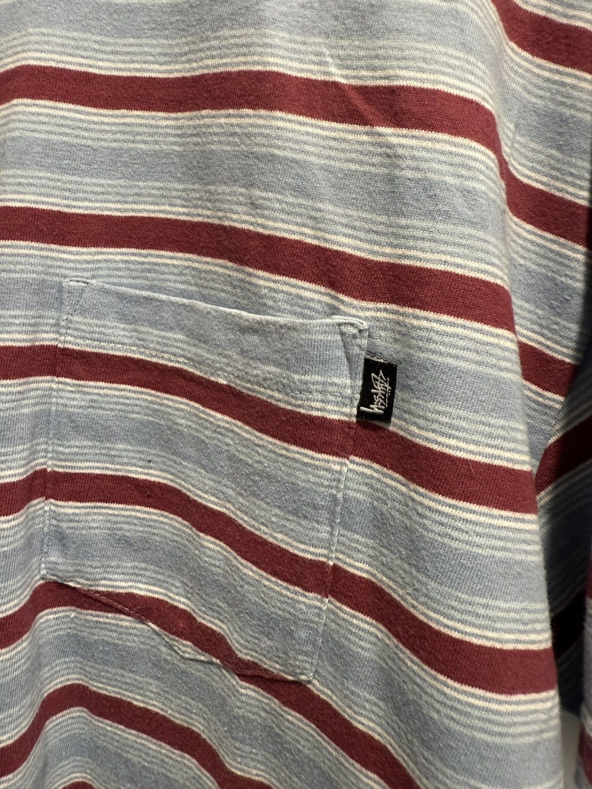 Stussy Stussy stripe t-shirt Size US M / EU 48-50 / 2 - 2 Thumbnail