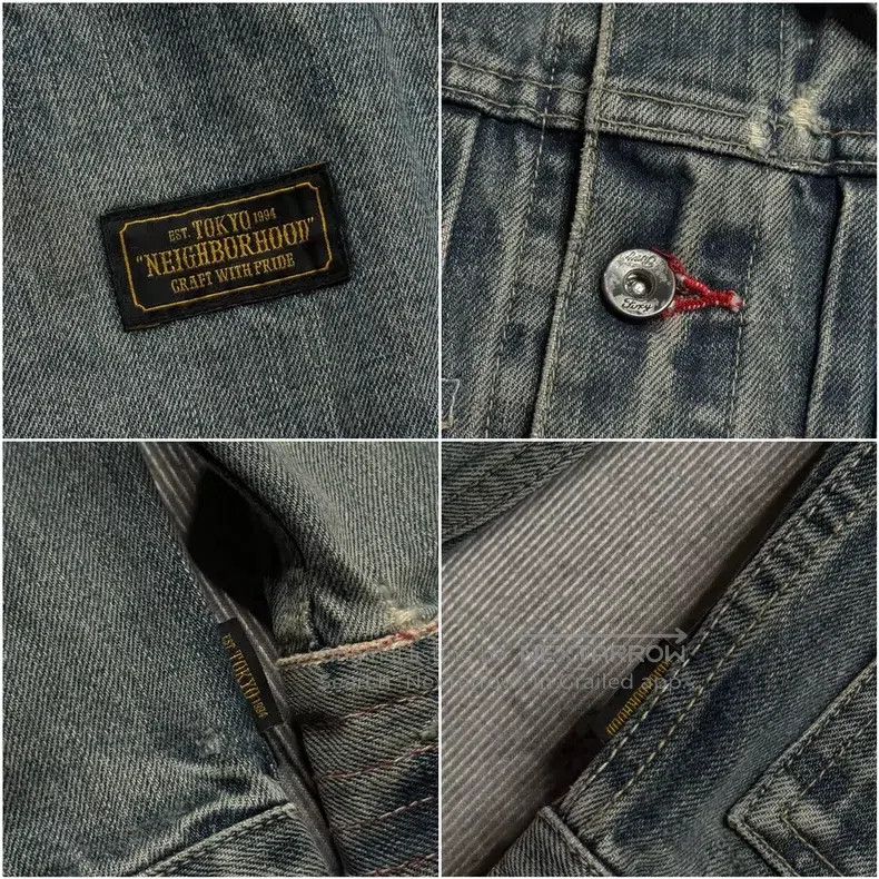 Neighborhood Neighborhood 18SS STOCKMAN JKT Washed and Stained Rust Den Size US L / EU 52-54 / 3 - 5 Thumbnail