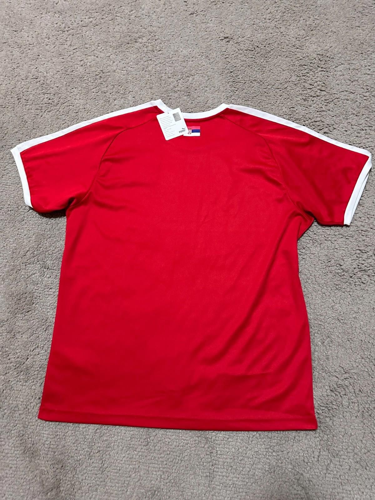 Puma NWT Serbia 2018 2020 Home Football Shirt Soccer Jersey Puma Size ONE SIZE - 6 Thumbnail