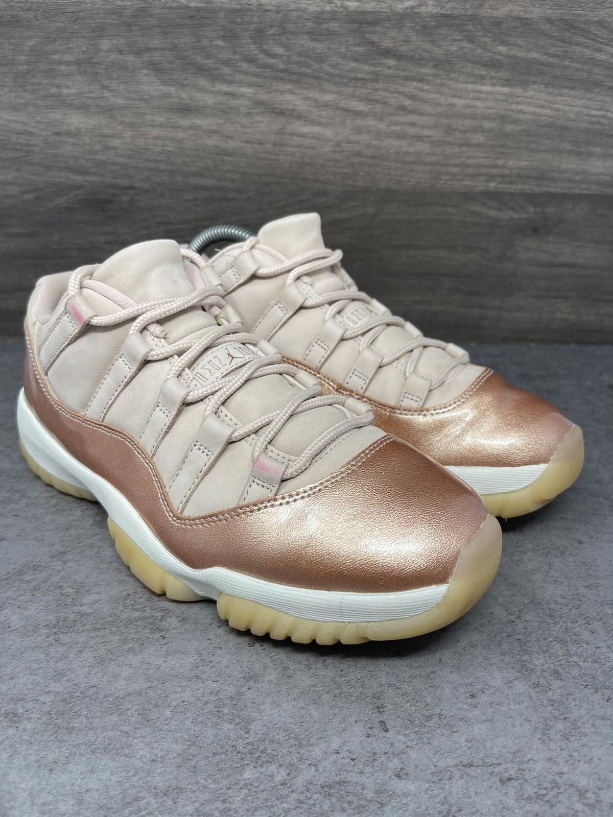Jordan Brand Air Jordan 11 Low Rose Gold Womens Size 9 Sneakers Size US 9 / IT 39 - 4 Thumbnail
