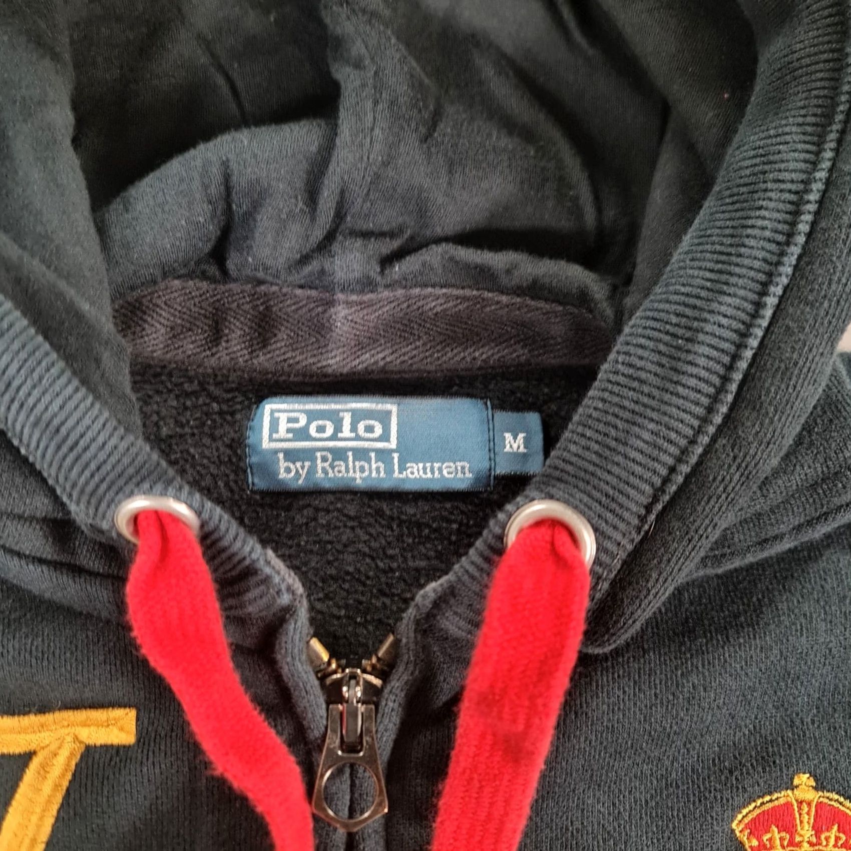 Polo Ralph Lauren Polo Ralph Lauren Mens Hoodie Black Medium Full Zip Mercer Crest Logo Size US M / EU 48-50 / 2 - 3 Thumbnail
