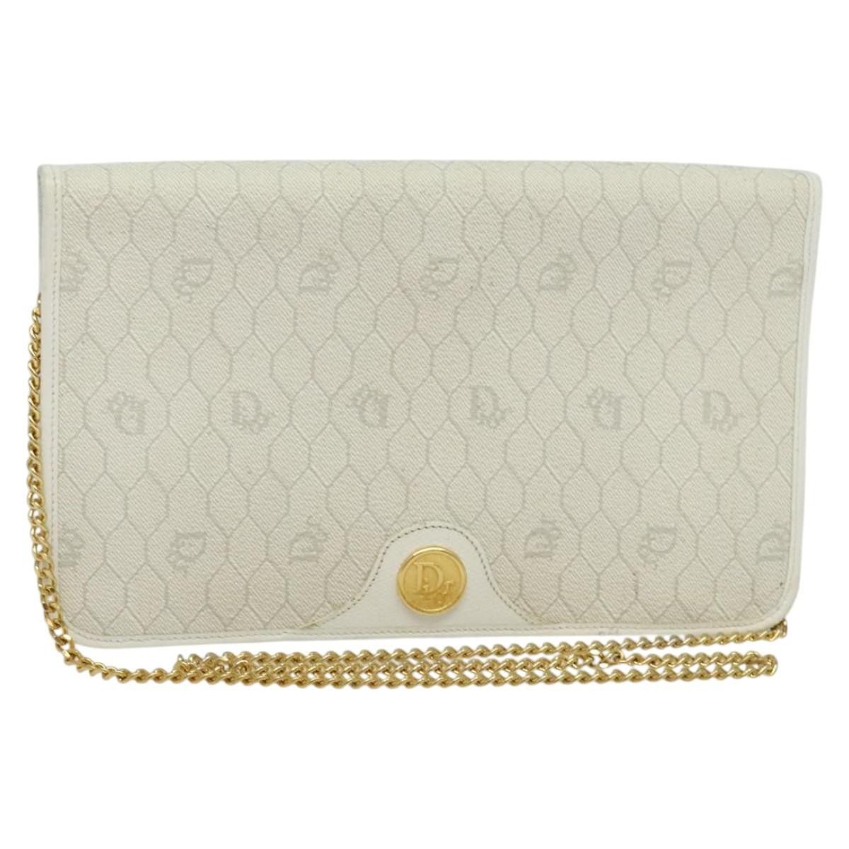 Dior Christian Dior Vintage Honeycomb chain Canvas Size ONE SIZE - 1 Thumbnail