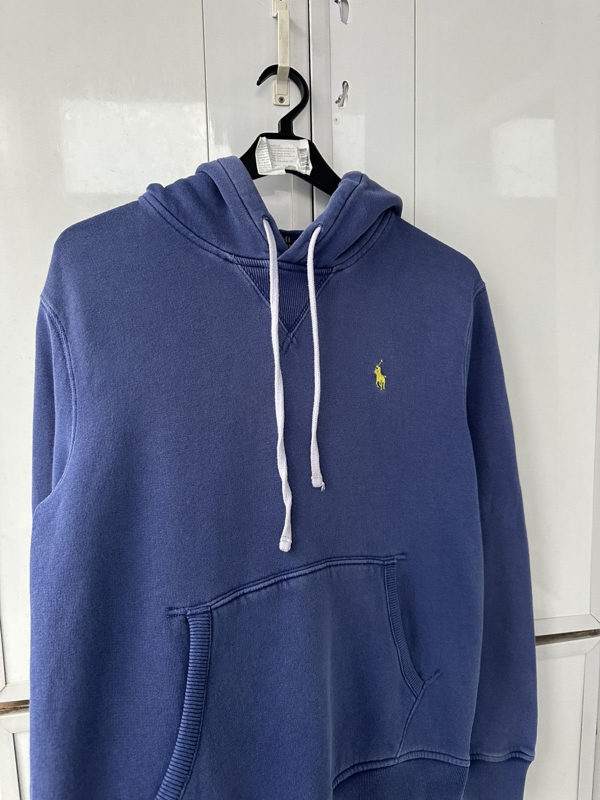 Polo Ralph Lauren Vintage Polo Ralph Lauren Hoodie Yellow Logo Size US M / EU 48-50 / 2 - 9 Thumbnail