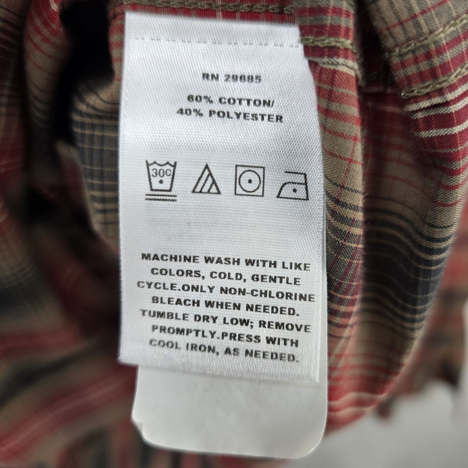 Pendleton Pendleton Frontier Shirt Large Plaid Western Pearl Snap Size US L / EU 52-54 / 3 - 6 Thumbnail