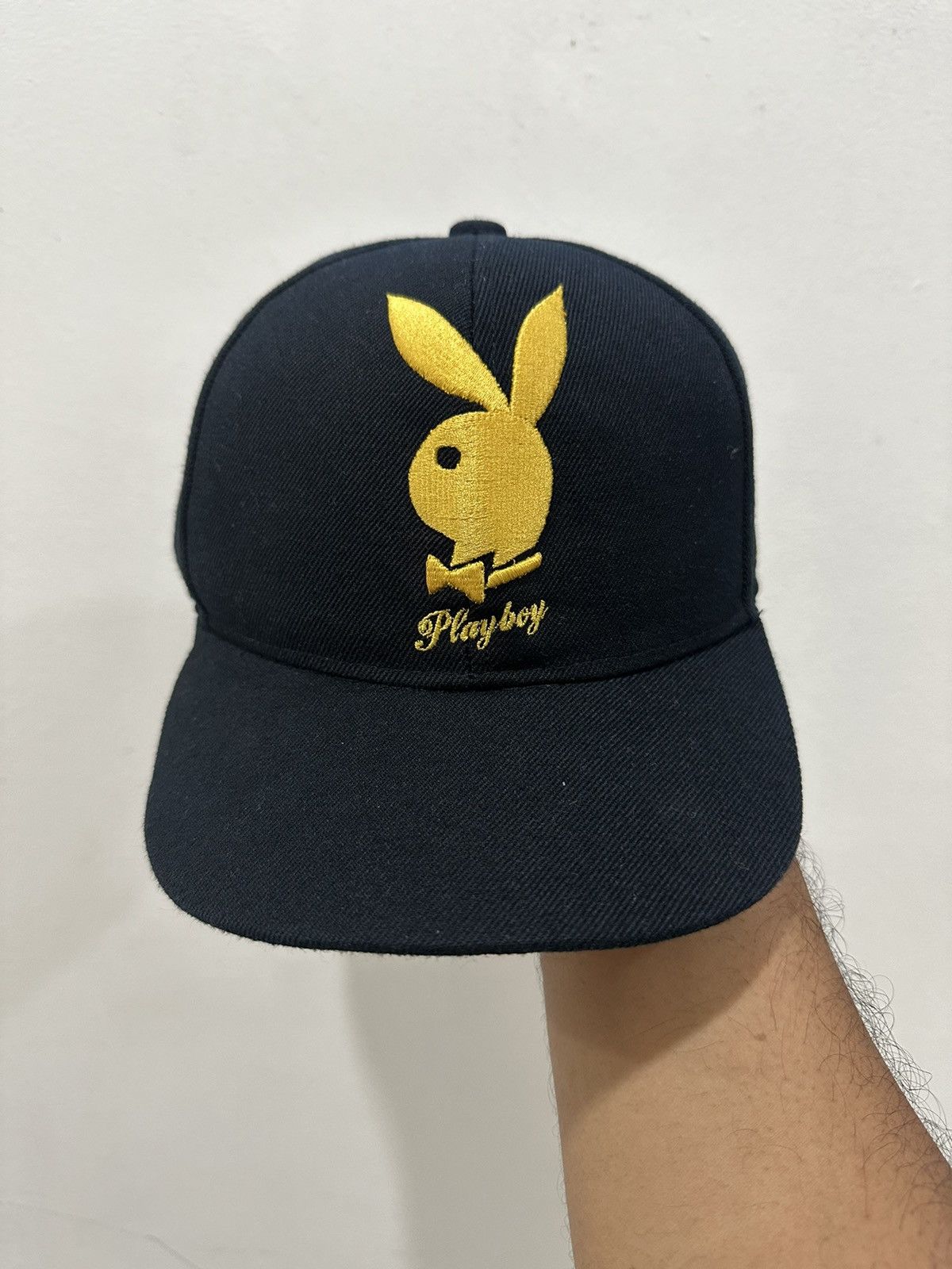Playboy VTG Playboy Dark Disco Flat Brim Baseball Hat Size ONE SIZE - 3 Thumbnail