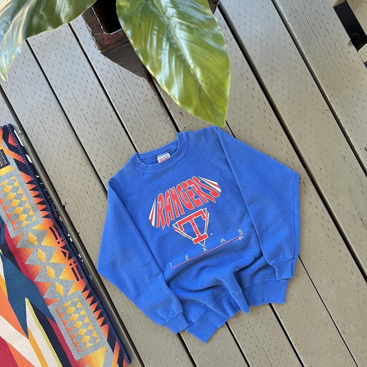 MLB × Vintage VTG MLB Texas Rangers baseball sweater Size US S / EU 44-46 / 1 - 4 Thumbnail
