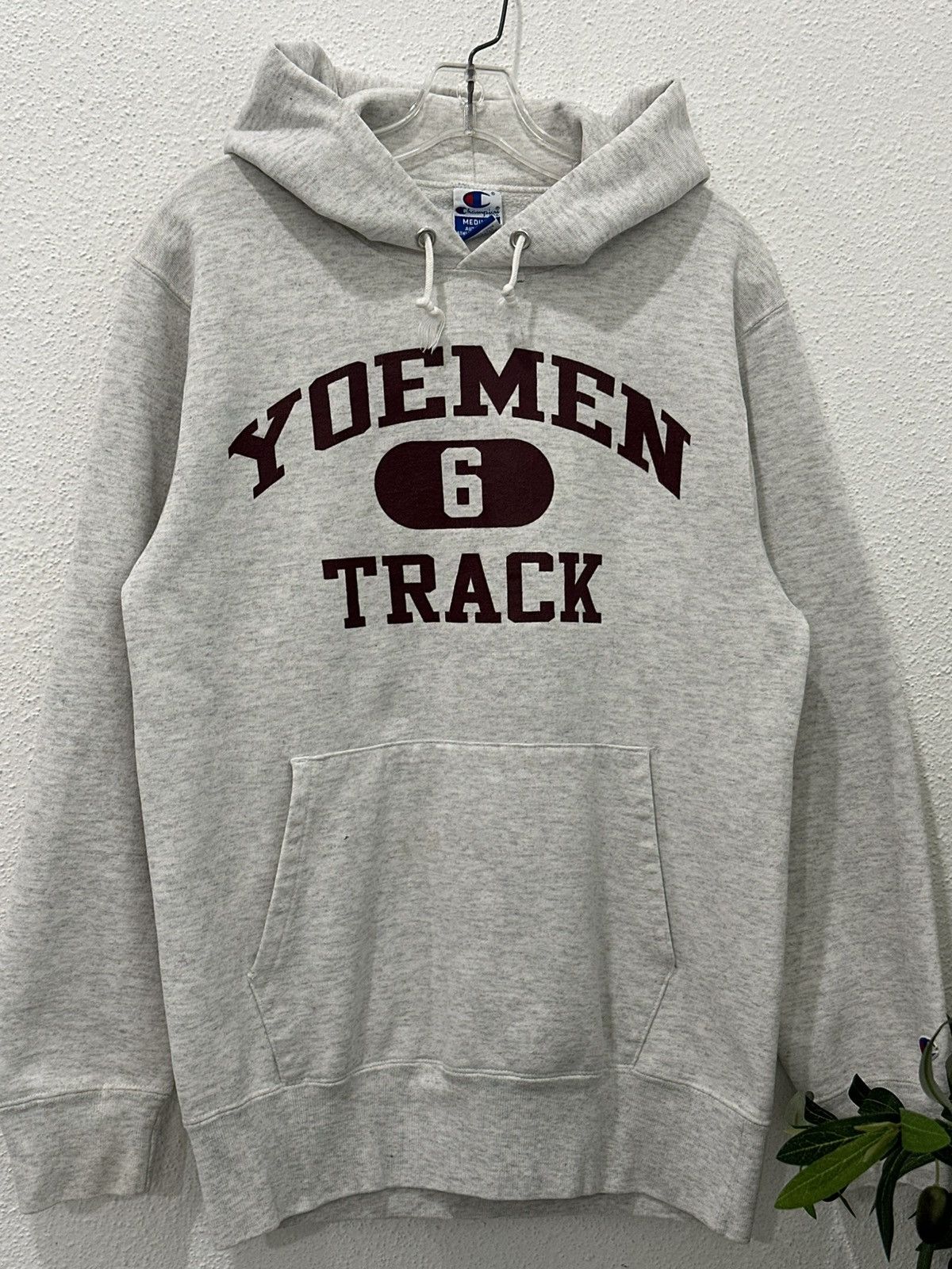 Champion Vintage 90s Champion Athlete Hoodie Made in USA Size Medium Size US M / EU 48-50 / 2 - 7 Thumbnail