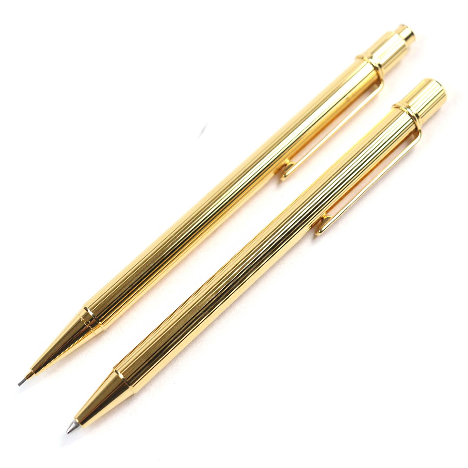 Cartier Cartier Double C logo 2way Ballpoint Pen Mechanical Pencil