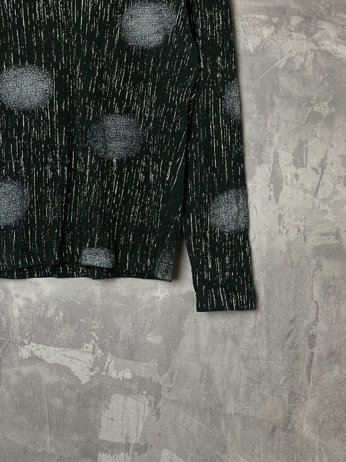 Japanese Brand × Vintage Vintage Y2k AOP Long Sleve Avant Garde Size M / US 6-8 / IT 42-44 - 4 Thumbnail