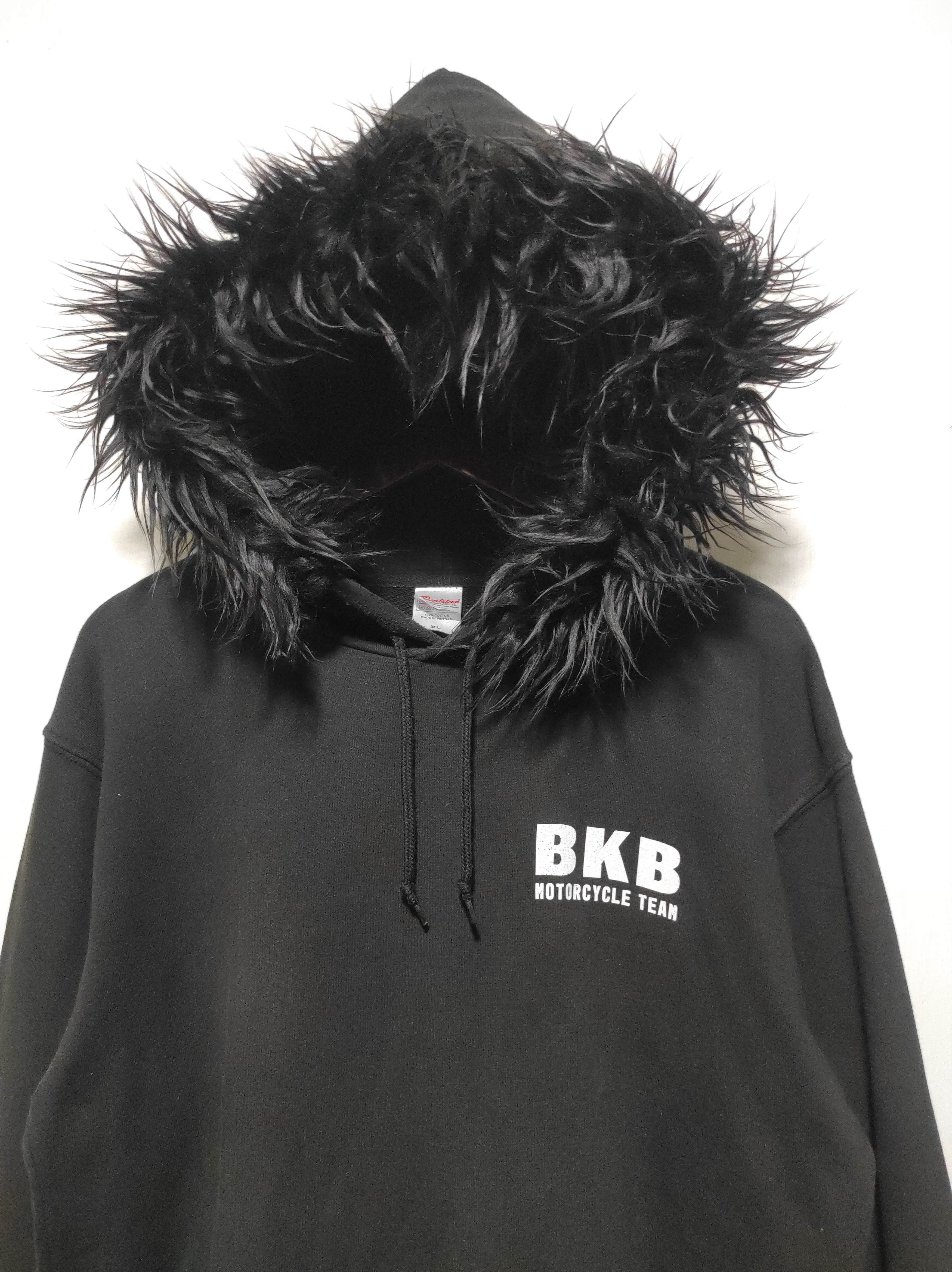 Hysteric Glamour BKB Motorcycle Team Printstar Fur Hoodie i6w9 LBG style Size US L / EU 52-54 / 3 - 4 Thumbnail