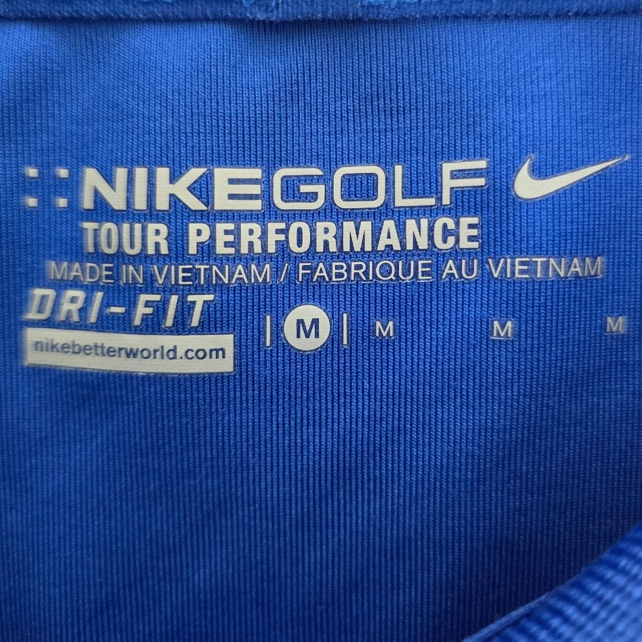 Nike Nike Golf Tour Performance Dri-FIT Embossed Polo Shirt M Size US M / EU 48-50 / 2 - 11 Thumbnail