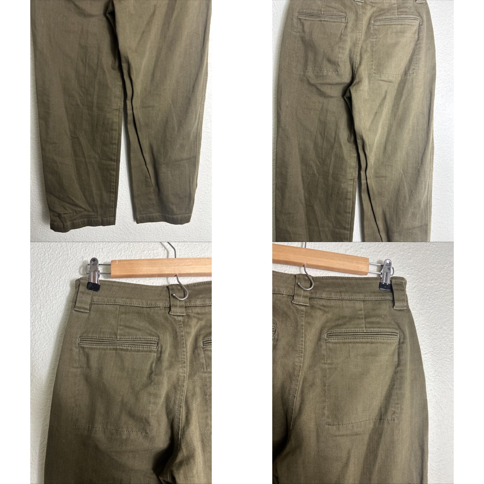 Zara Zara Cargo Pants Army Green Women’s Small 28x28 Pants S Green Army Cargo Zara Women’s Small 28x28 Size 28" / US 6 / IT 42 - 8 Thumbnail