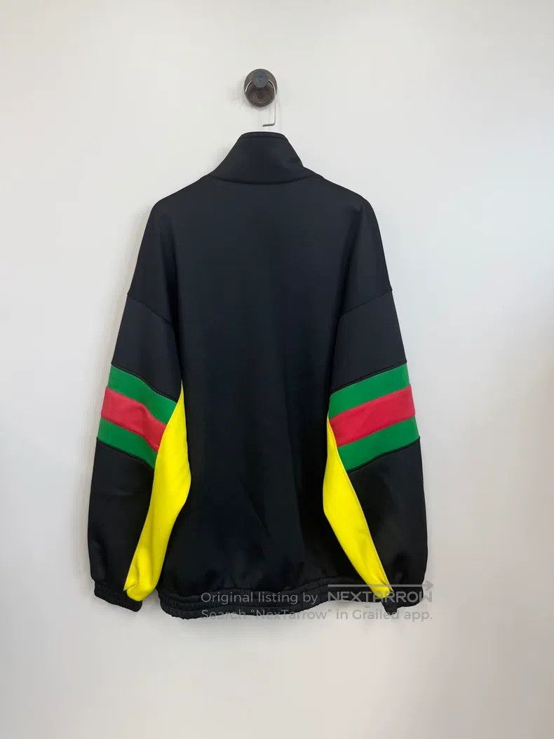 Gucci Gucci Black striped webbing decorative logo jacket Size US M / EU 48-50 / 2 - 2 Thumbnail