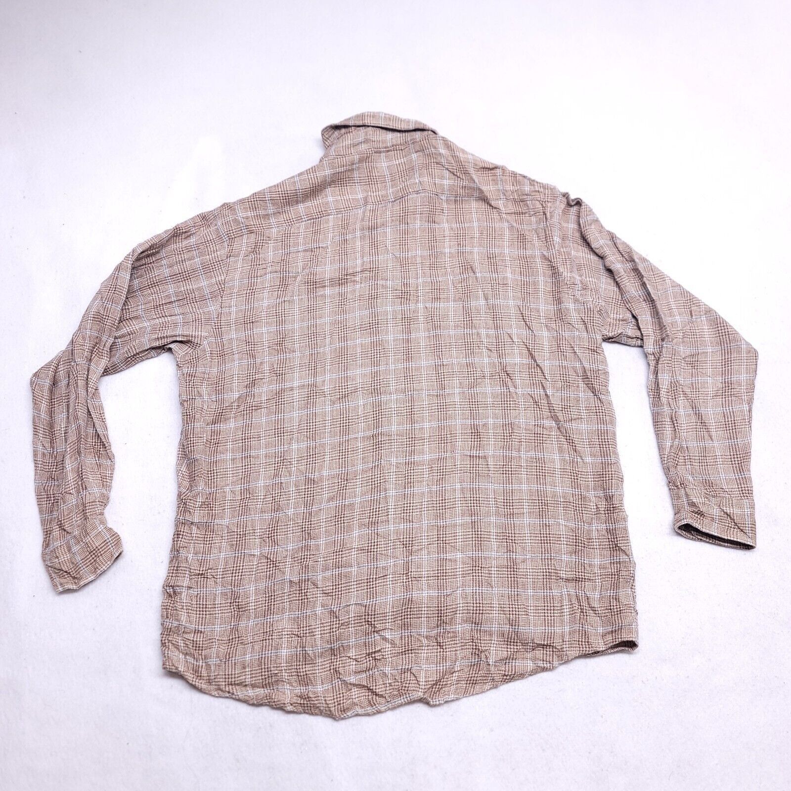 John Ashford John Ashford Tartan Flannel Shirt Mens Size Large L Brown Size US L / EU 52-54 / 3 - 10 Thumbnail