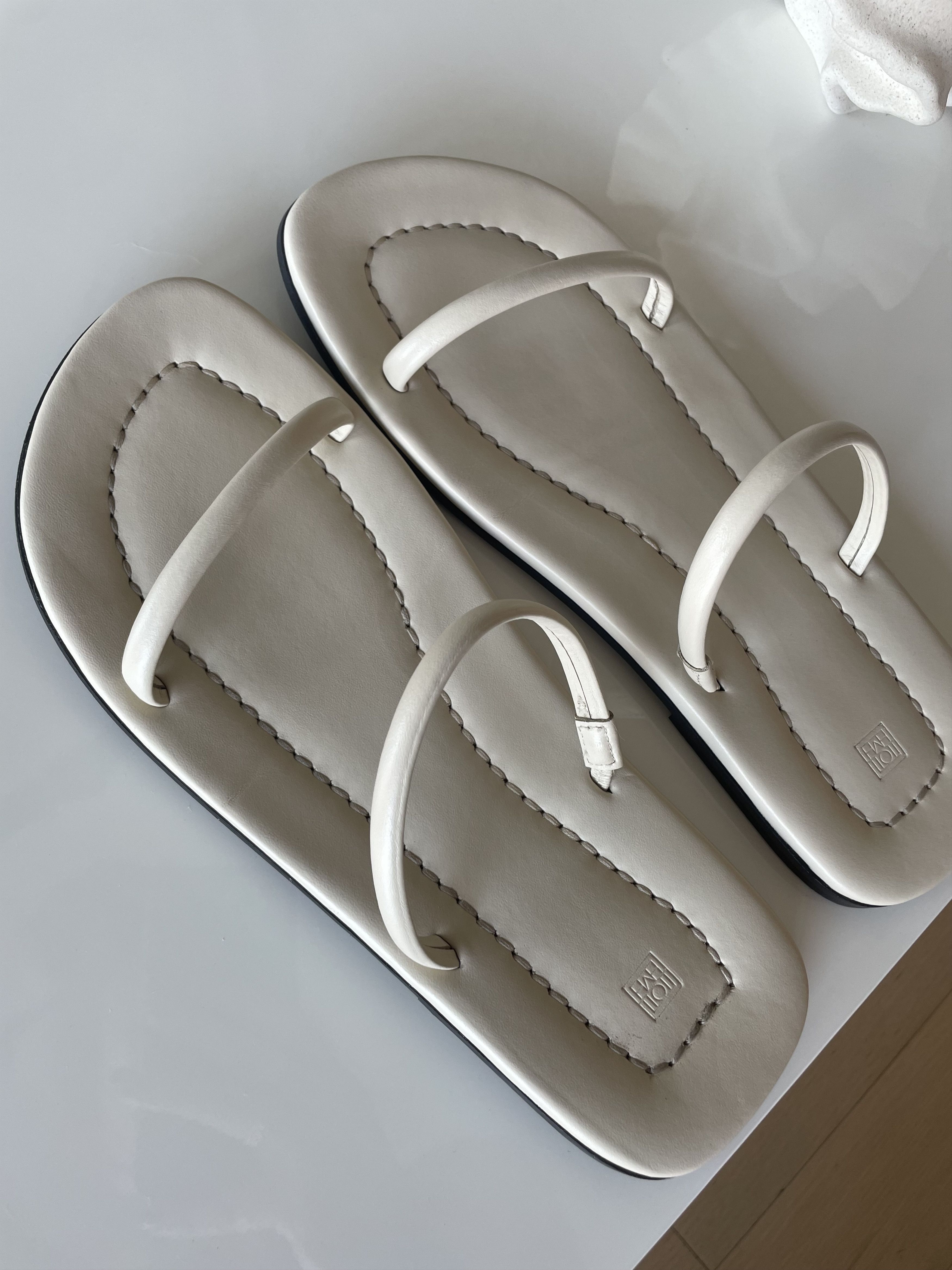 Toteme Toteme the city leather slides Size US 10 / IT 40 - 3 Thumbnail