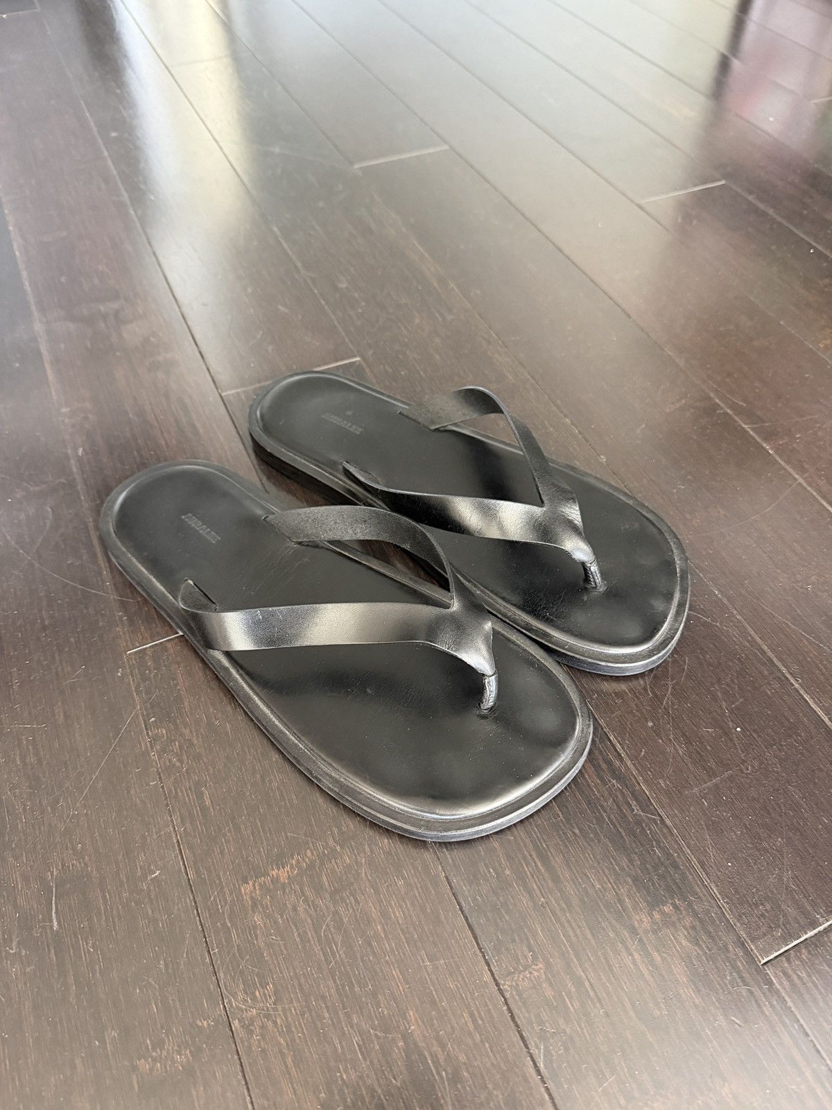 Auralee Auralee Leather Thong Sandals Size US 8 / EU 41 - 6 Thumbnail