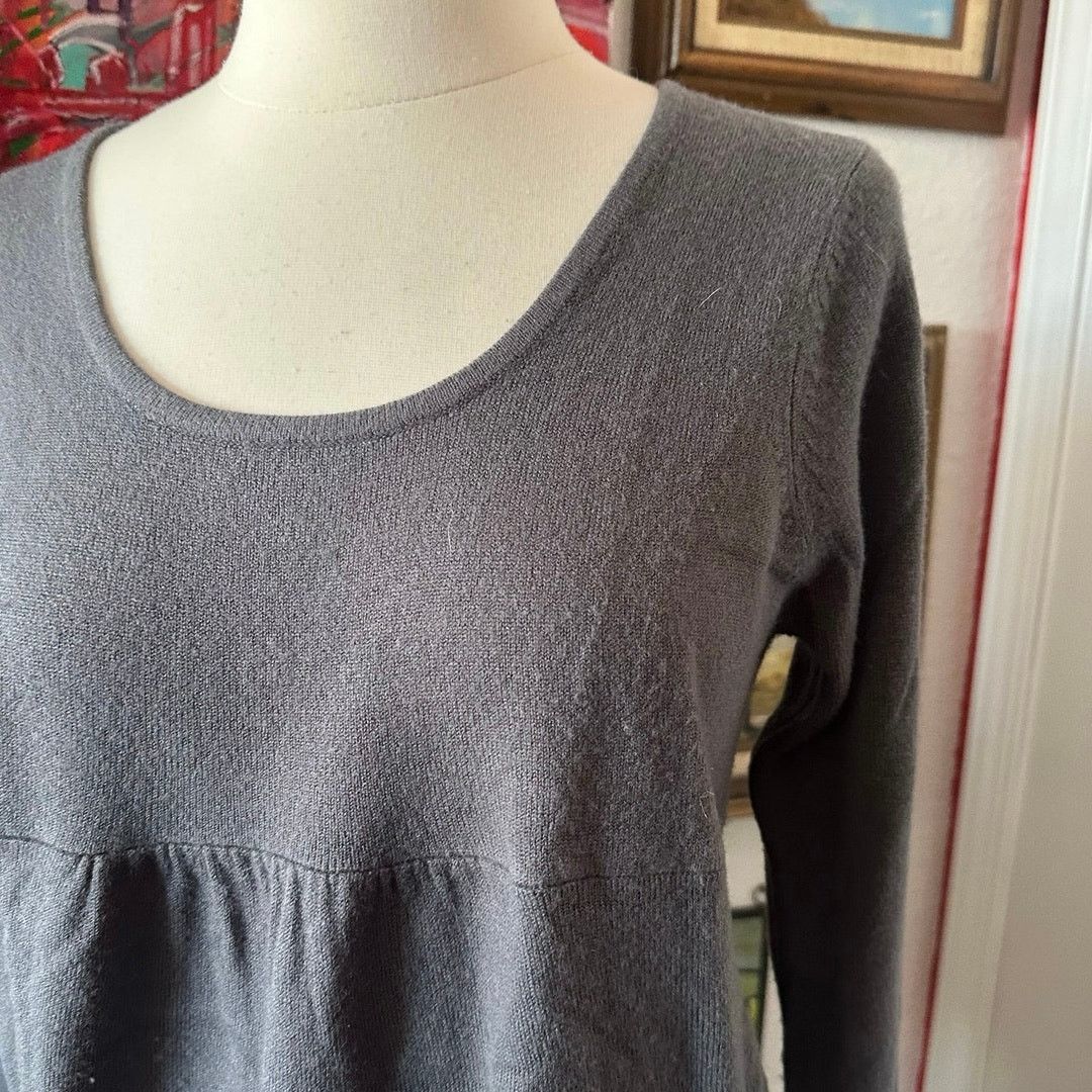 Other azur collection grey long sleeve babydoll top Size XS / US 0-2 / IT 36-38 - 2 Thumbnail