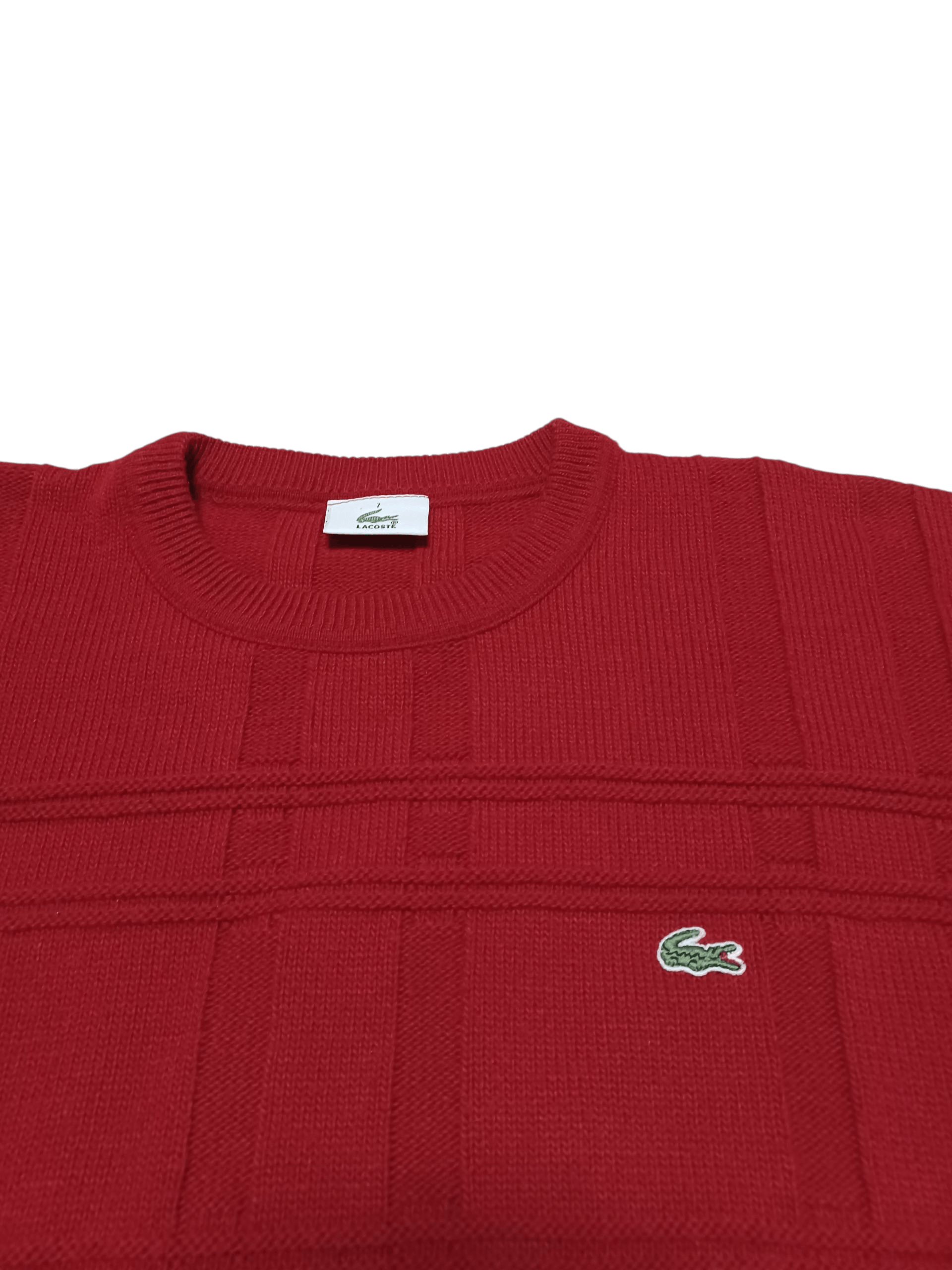 Lacoste LACOSTE VINTAGE OLDMONEY LUXURY SWEATER Size US XL / EU 56 / 4 - 2 Thumbnail