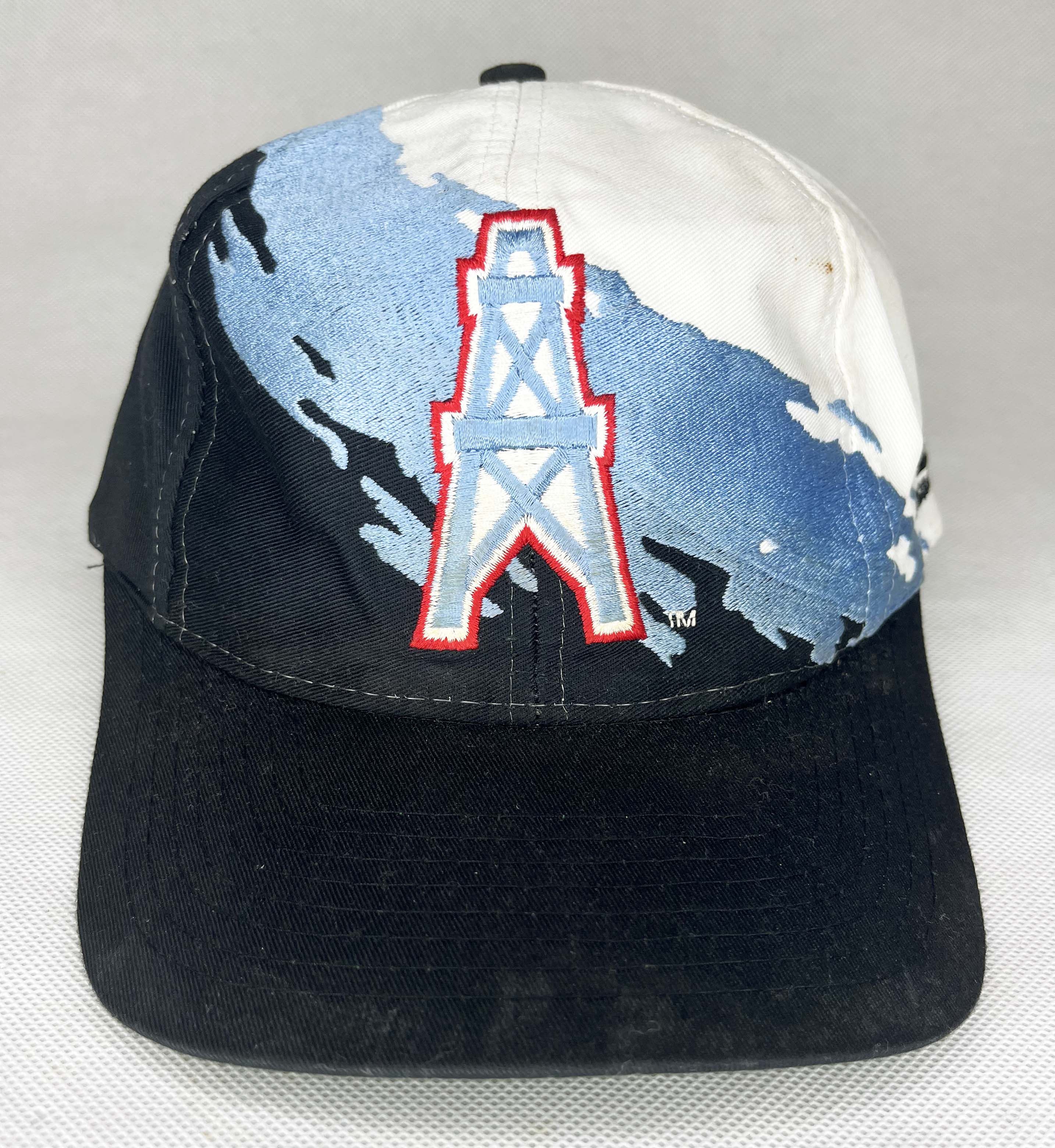 Logo Athletic Vintage Logo Athletic NFL Houston Oilers Splash Snapback Cap Size ONE SIZE - 1 Thumbnail