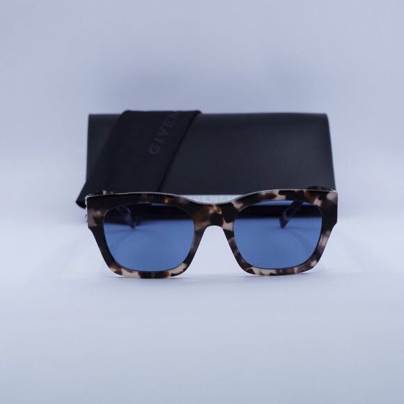 Givenchy 🕶️ New Givenchy GV40072I 55V Havana/Blue Sunglasses Size ONE SIZE - 2 Thumbnail