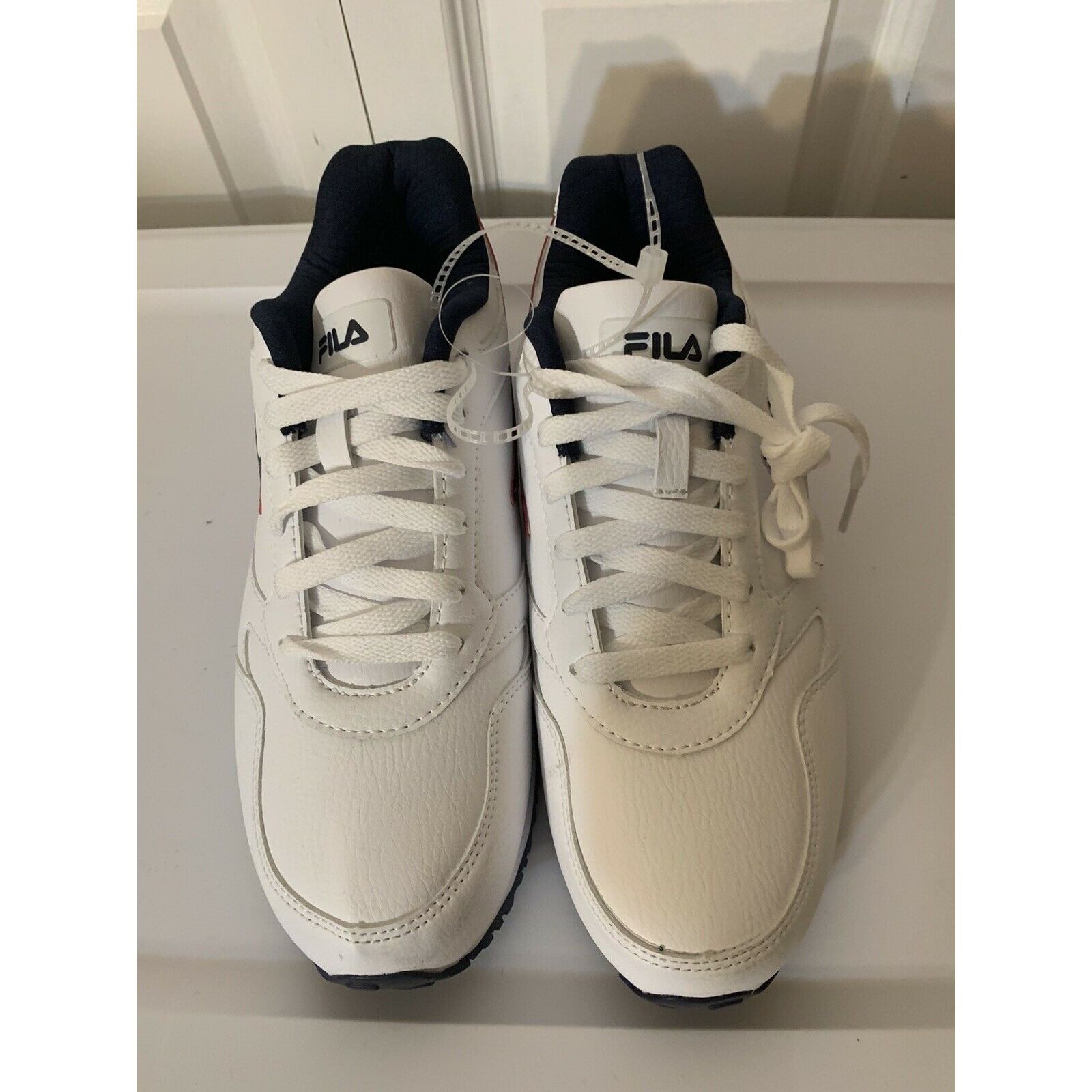 Fila Fila Men's Sz 8 A-Low White Red White Blue Sneakers Shoes Size US 8 / EU 41 - 7 Thumbnail