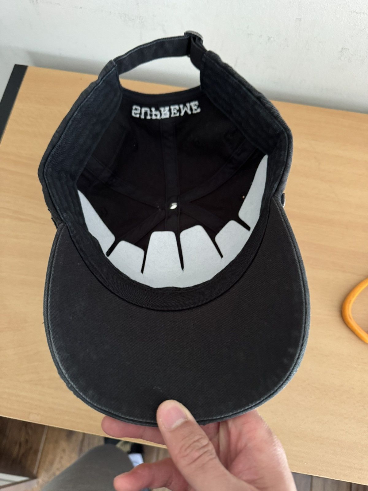 Supreme Supreme City Panel 6-Panel Cap Faded Black Size ONE SIZE - 5 Thumbnail